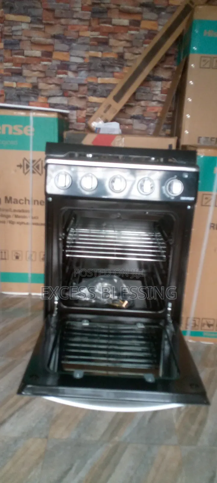 Skyrun Standing Gas Cooker 50/50 4 Burners _ Gcs_4gix