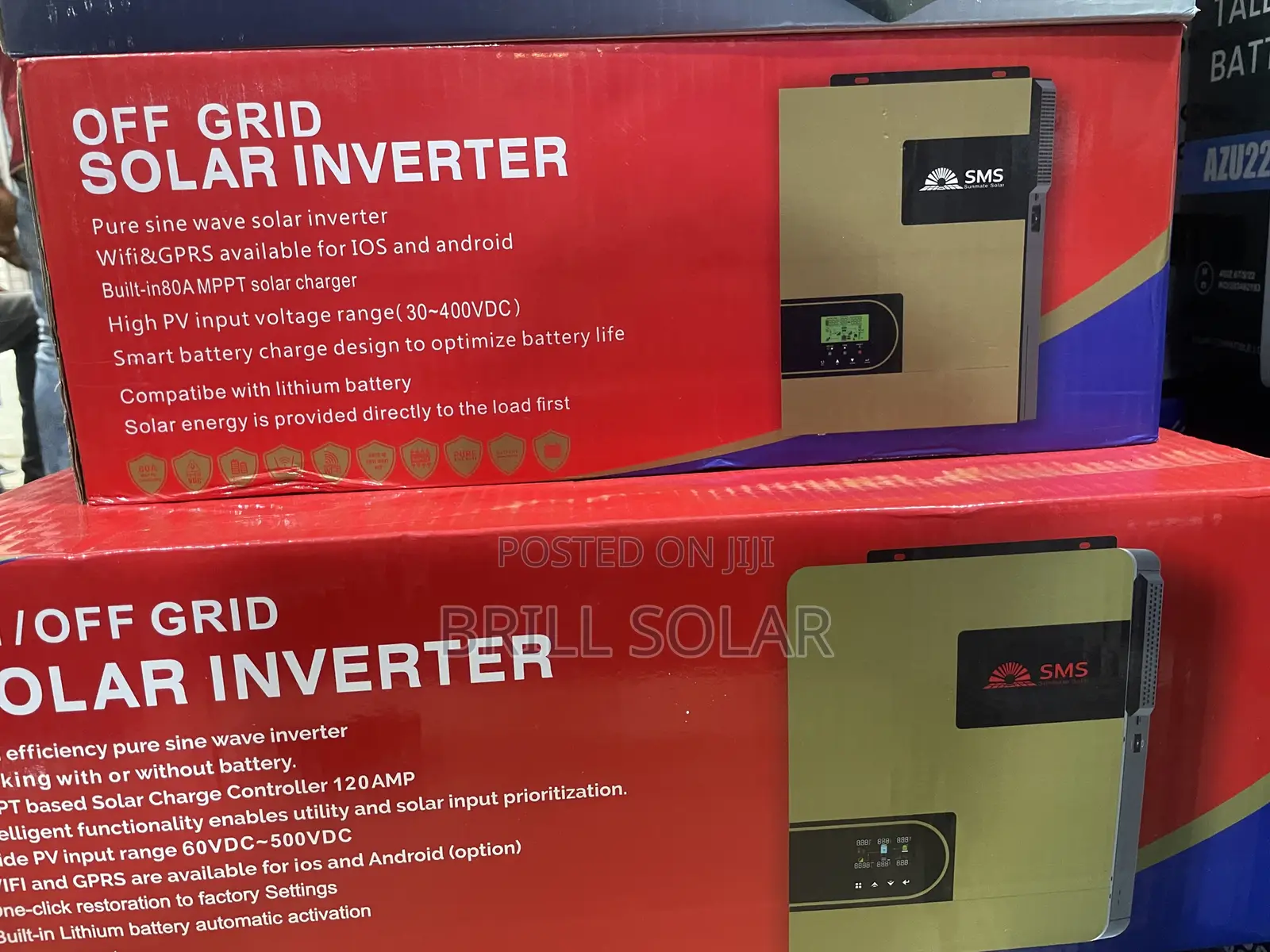 2kva, 12v SMS Pure Sine Wave Hybrid Inverter