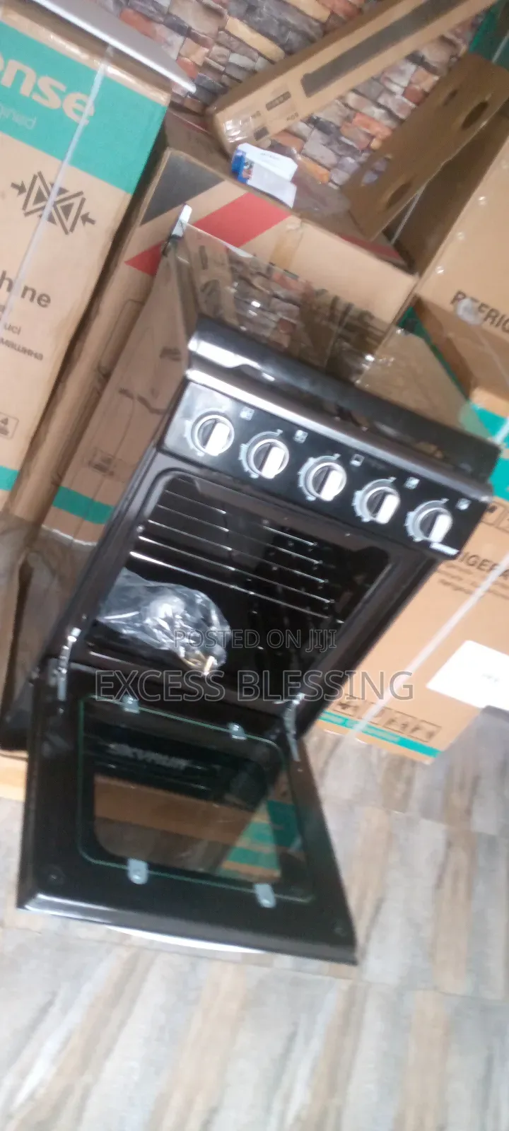 Skyrun Gcs_4gix 50/50 4 Burners Gas Cooker+ Oven