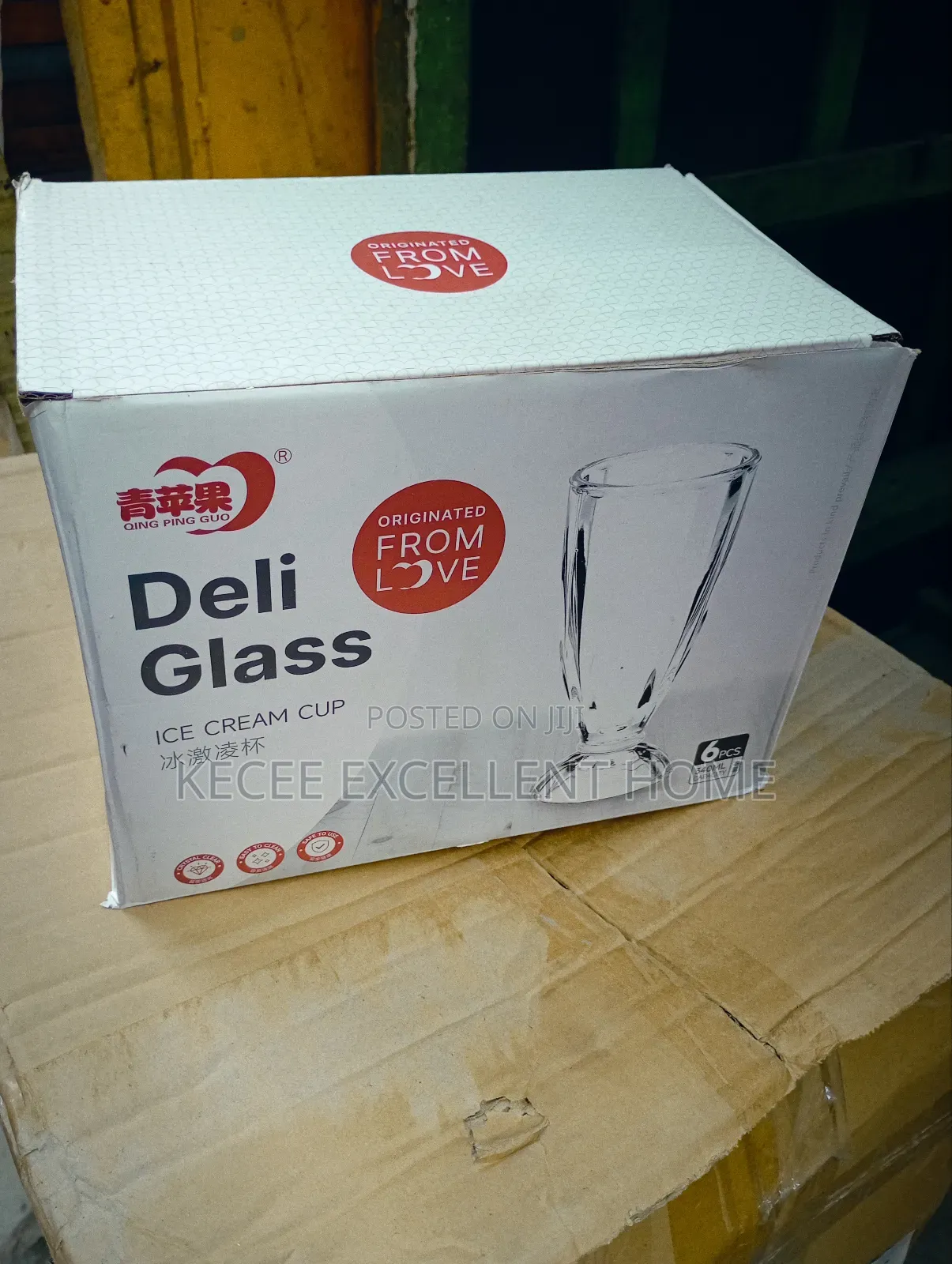 Quality Glass Cup 6 in a Pack