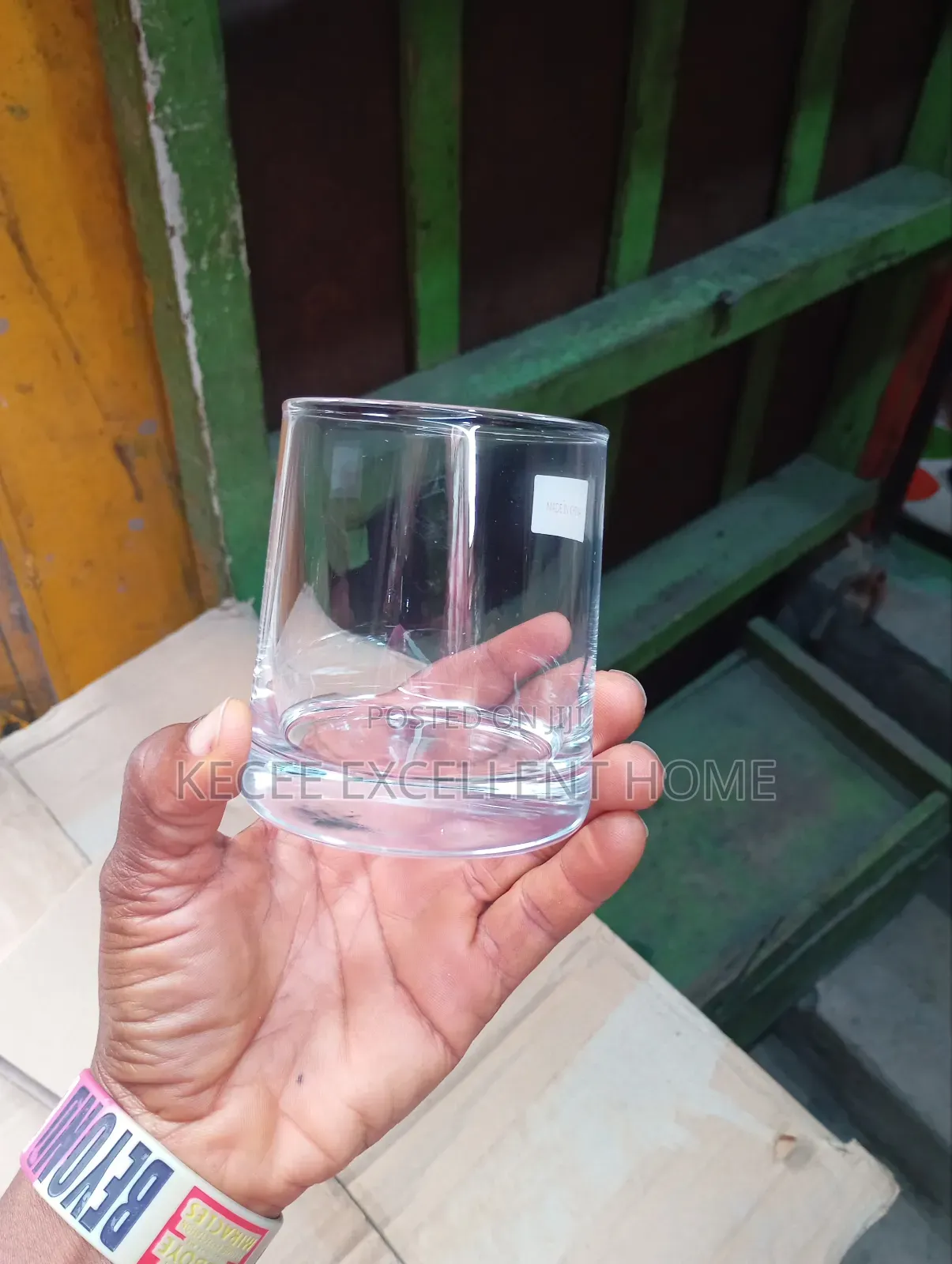 Glass Jug With 4 Glass Cup