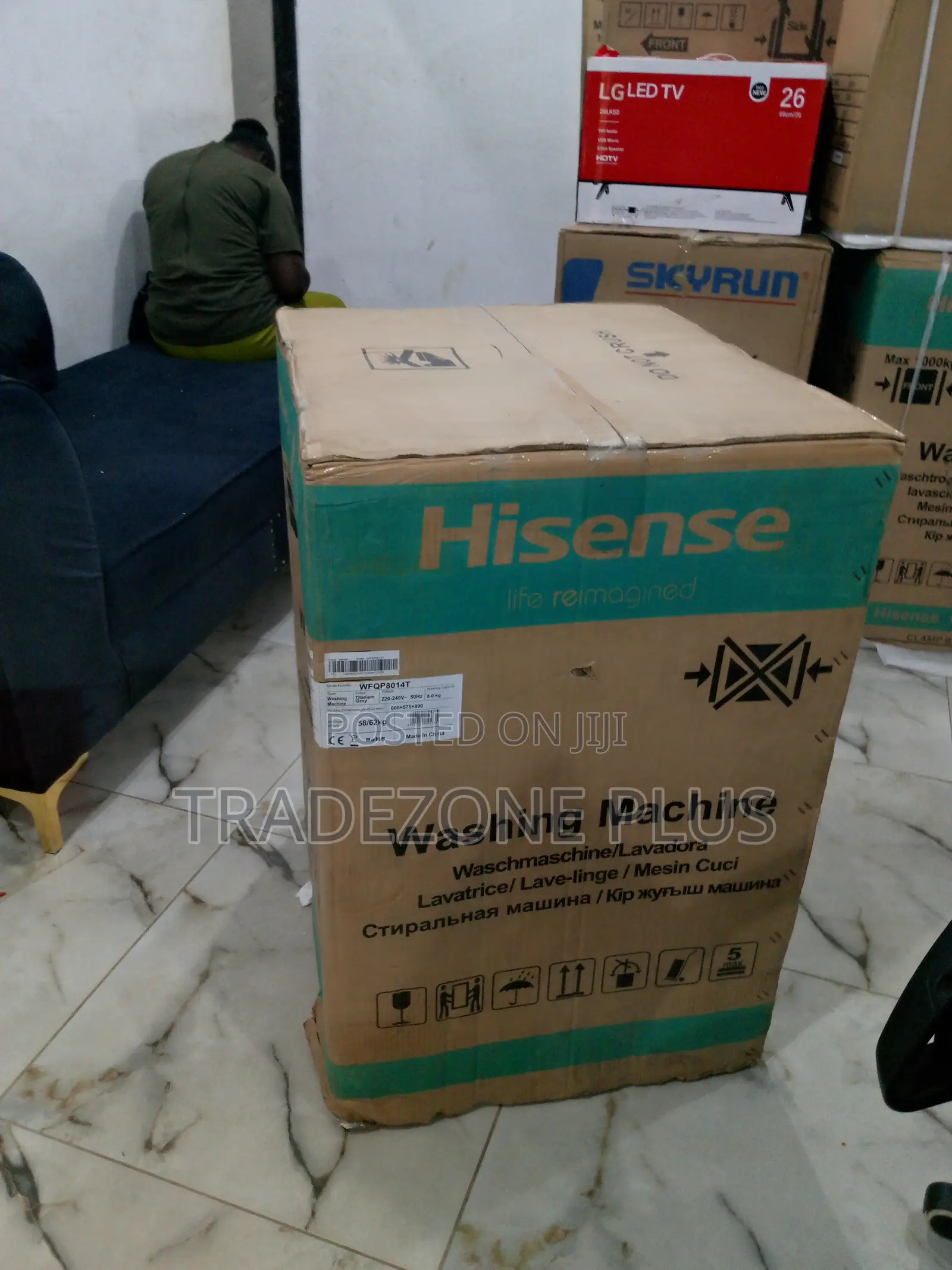 Long Lasting Hisense 8kg Wash and Spin