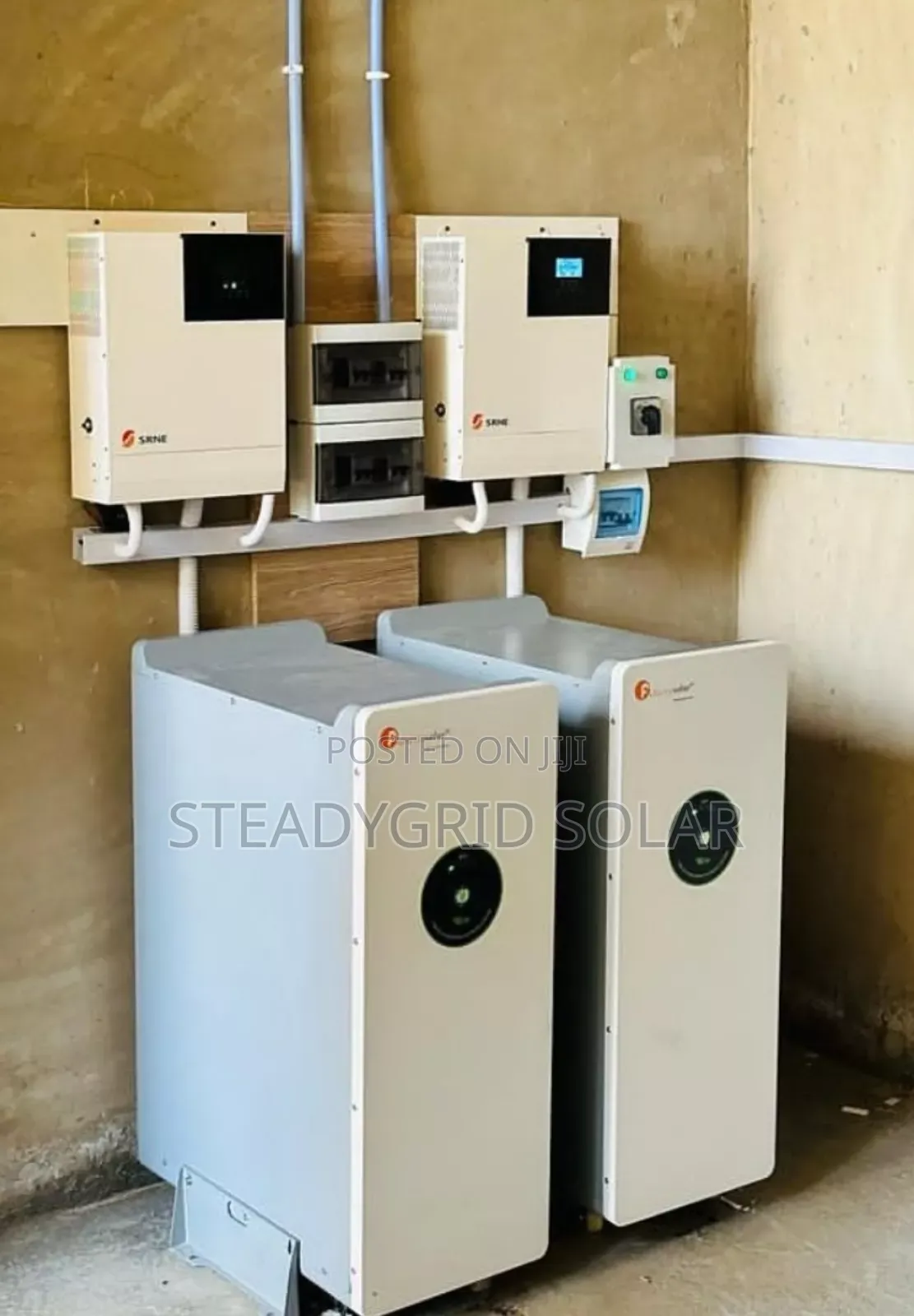 Srne 20kva Solar Inverter With 30kwh Lithium Ion Batteries