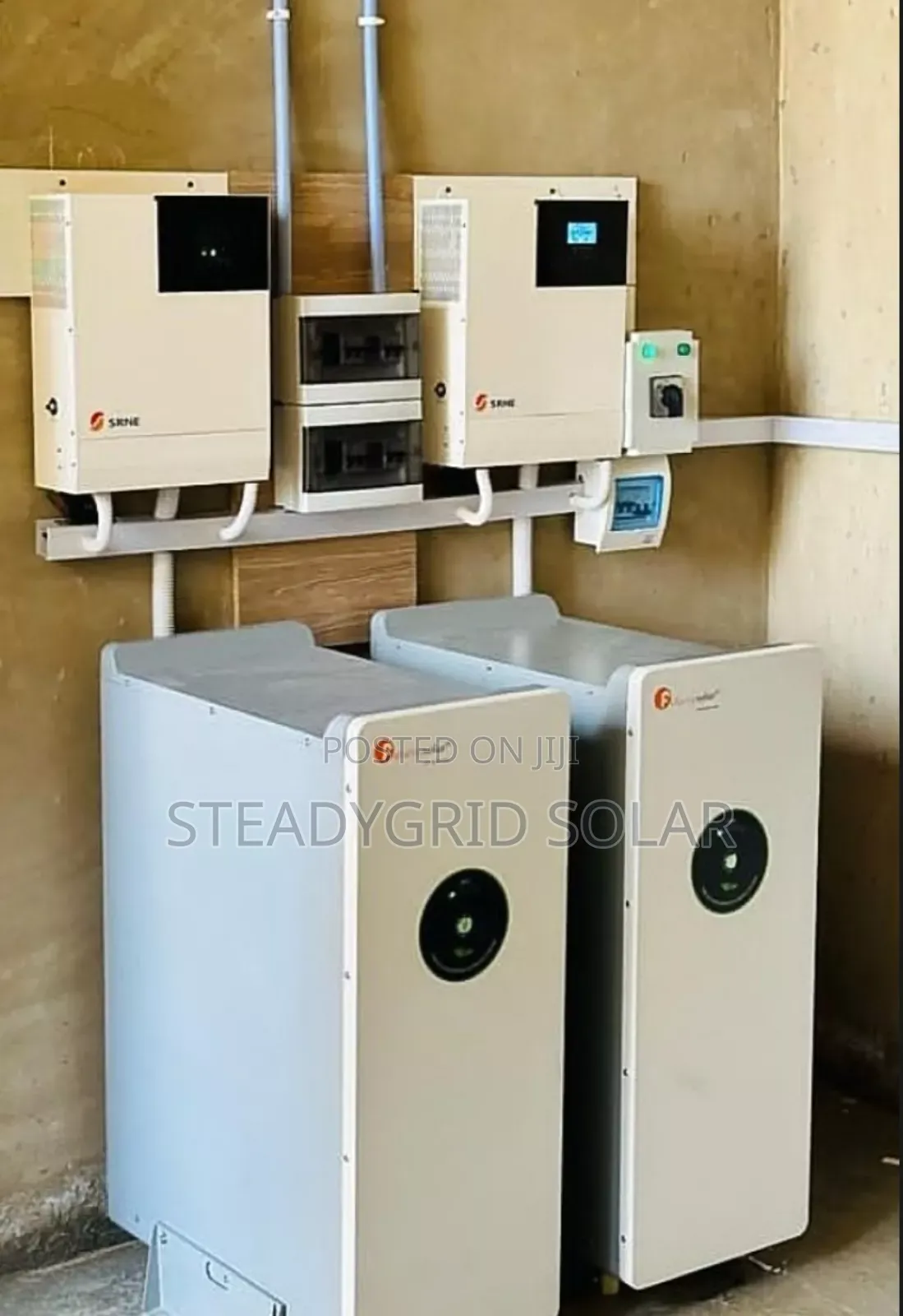 Srne 20kva Solar Inverter With 30kwh Lithium Ion Batteries