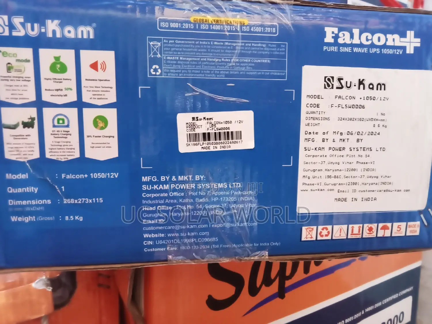 Su Kam 1050kva Inverter