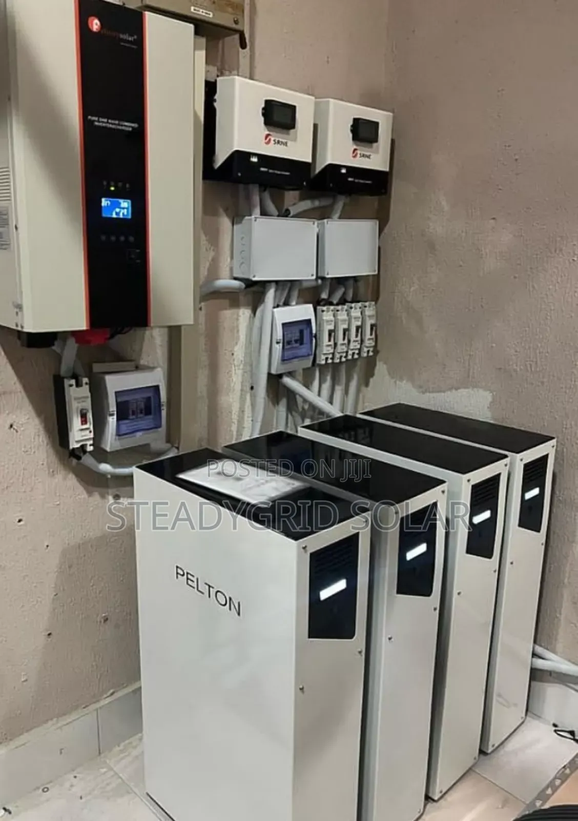 10kva Felicity Inverter With 40kwh PELTON LITHIUM BATTERIES