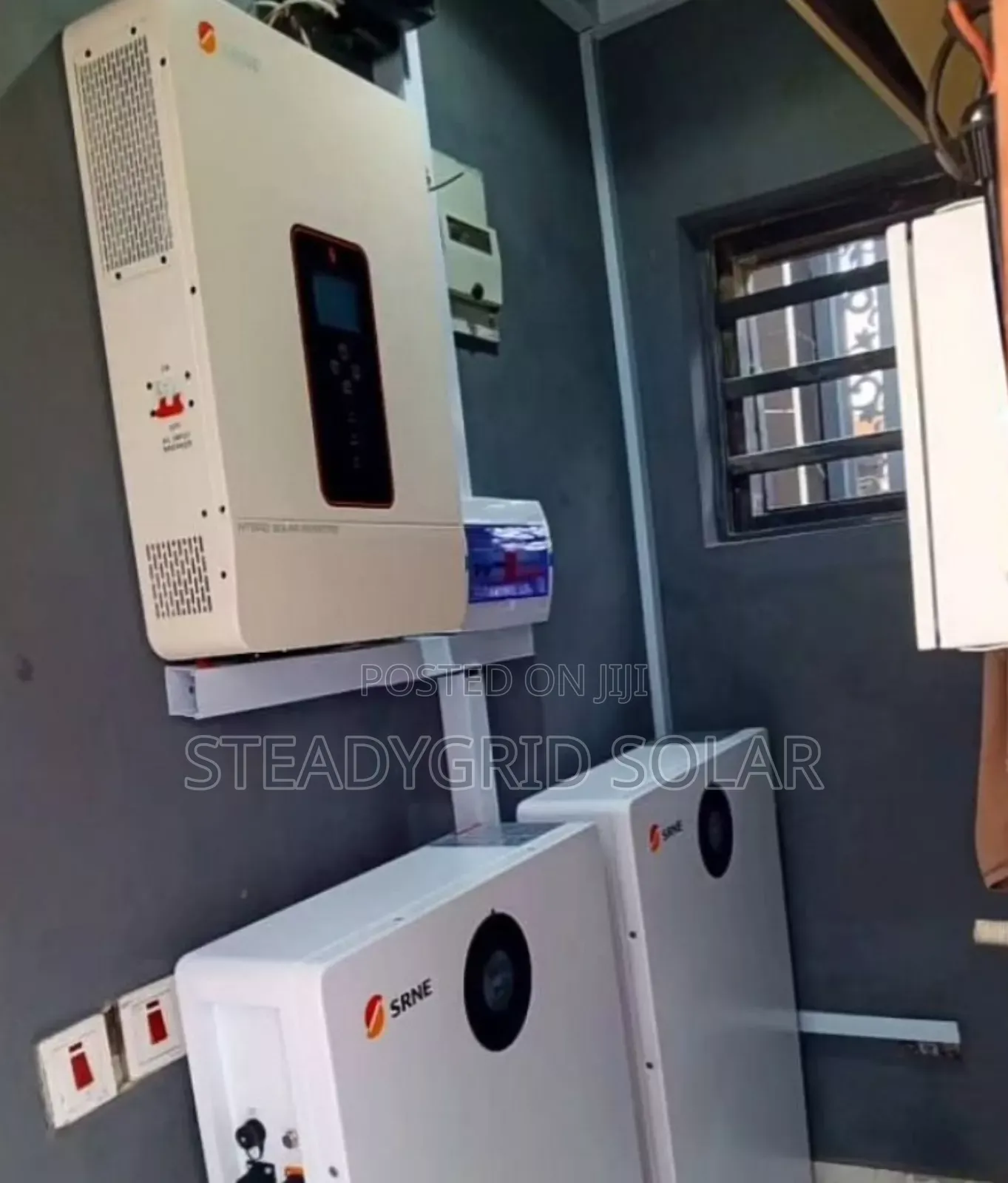 Srne 10kva/48v/20kwh Solar Powered Inverter Installation