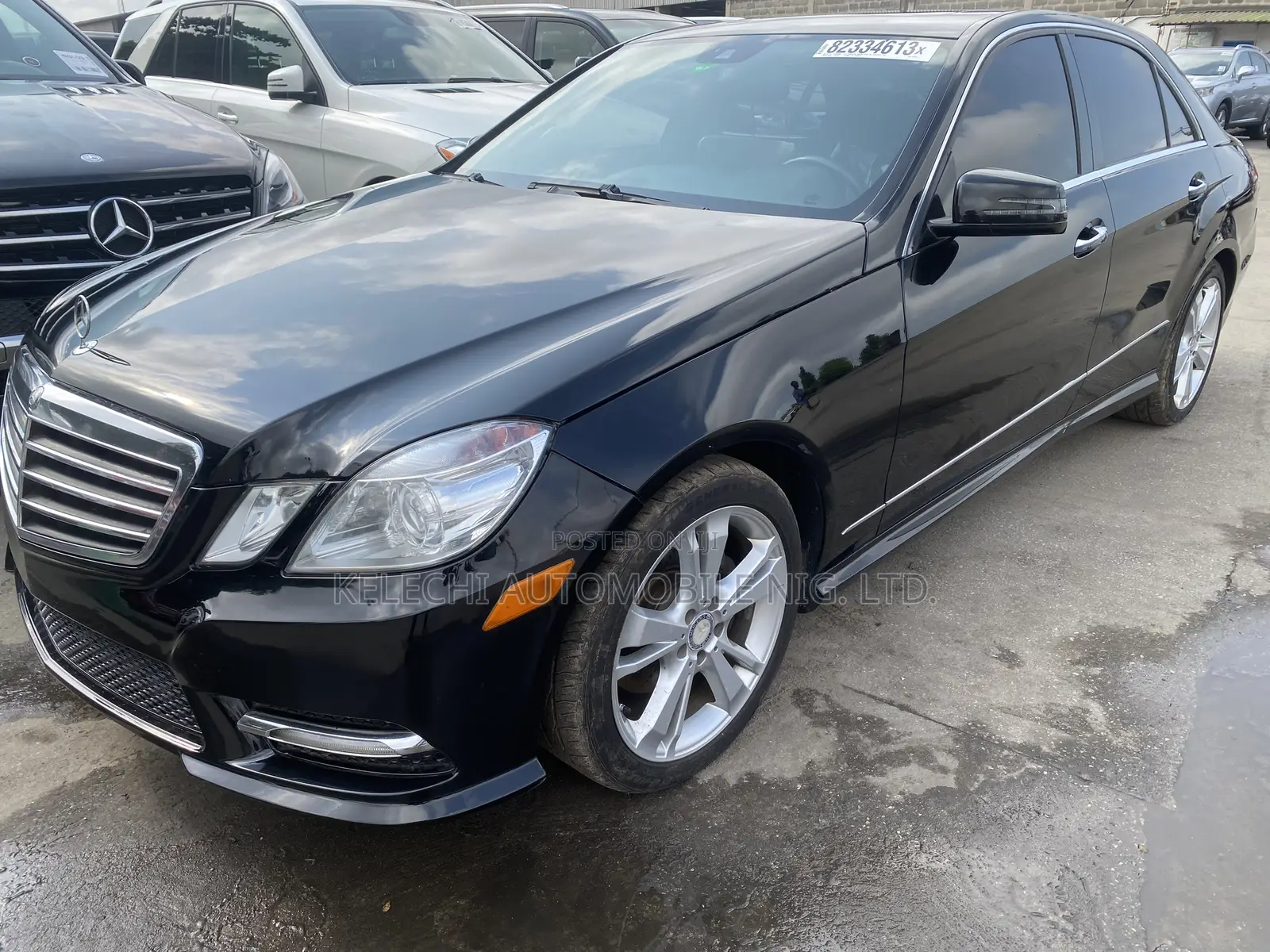 Mercedes-Benz E350 2013 Black
