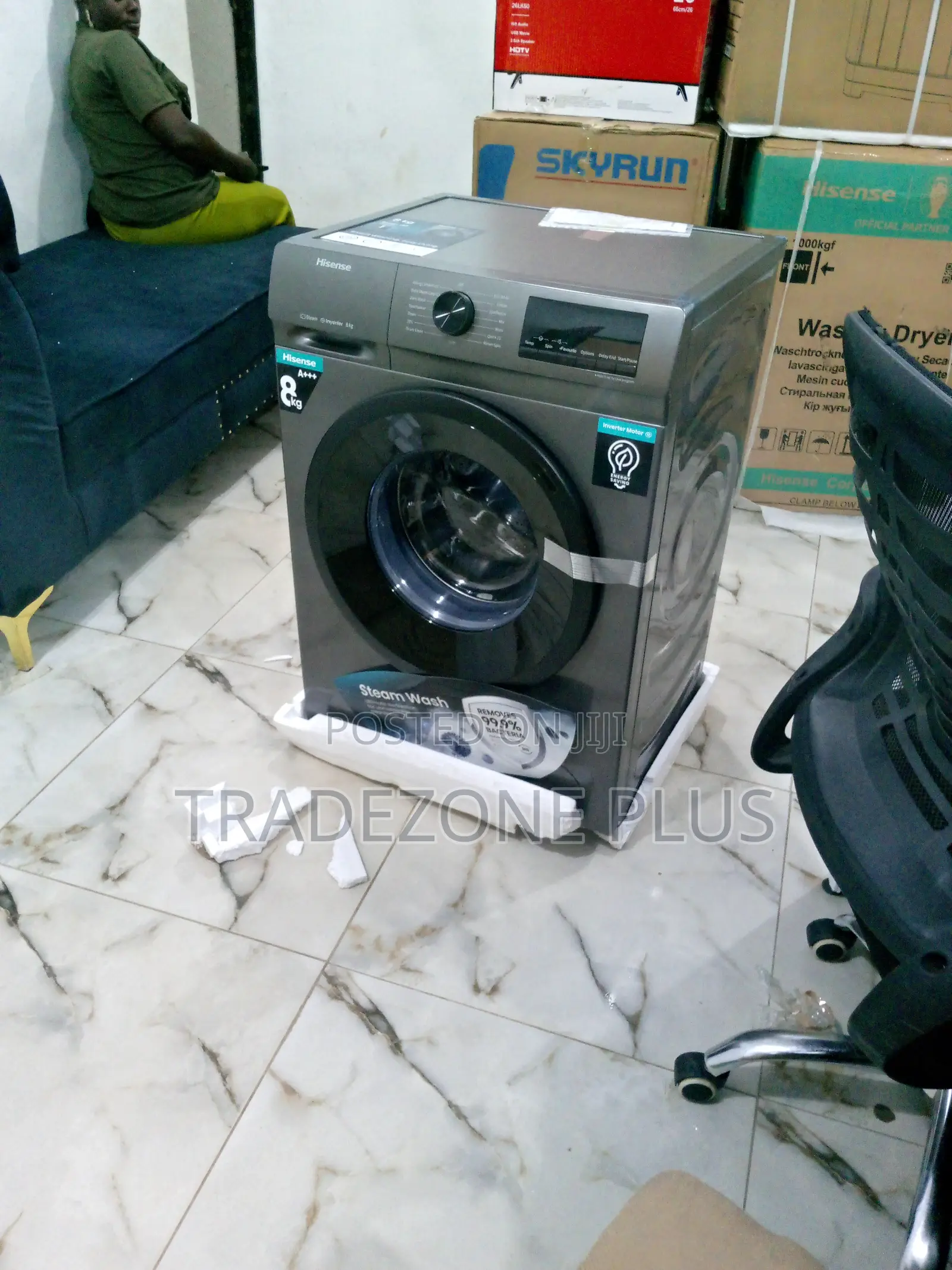 Long Lasting 8kg Hisense Front Load Washer