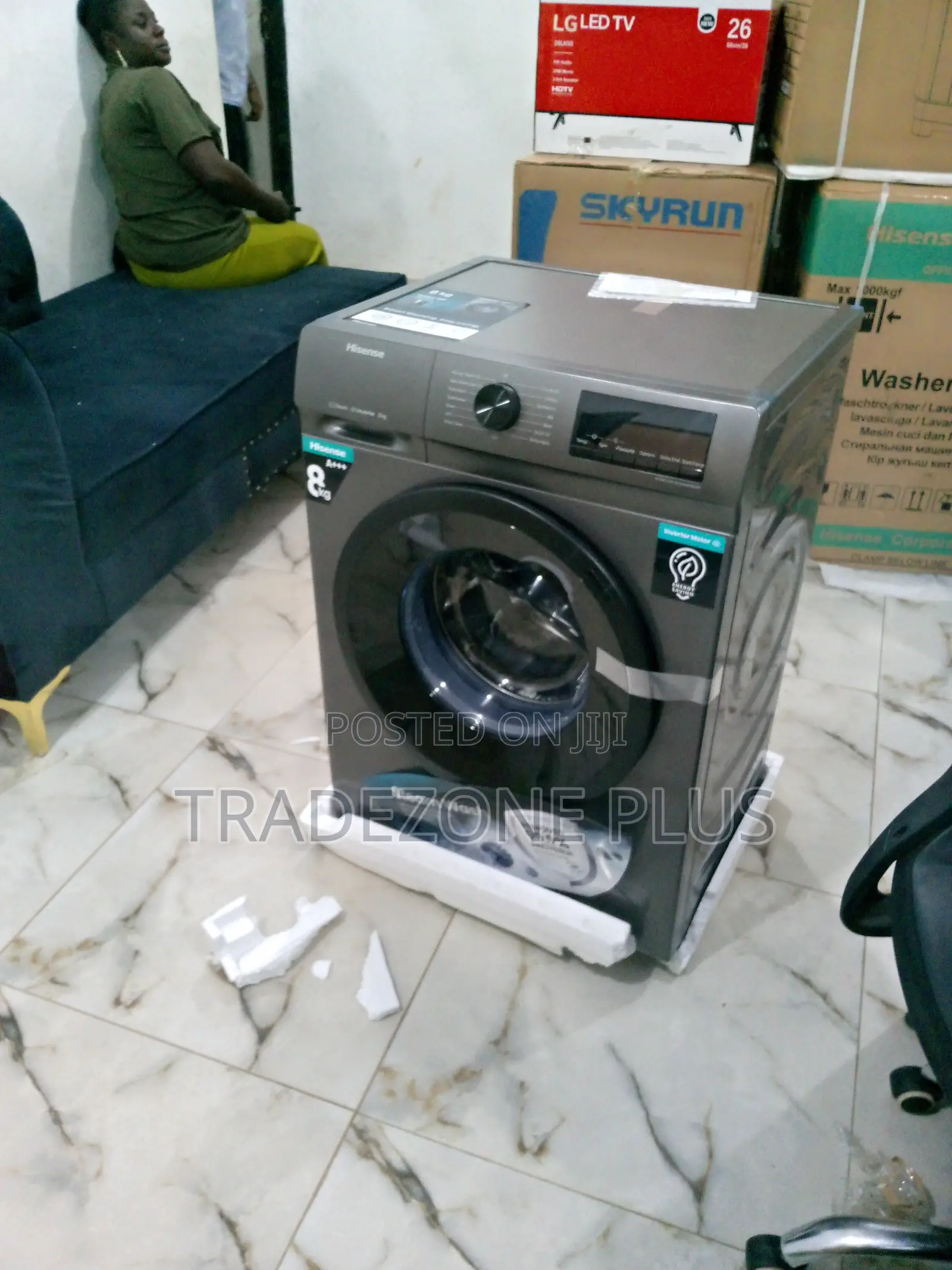 Long Lasting Automatic Hisense 8kg Washing Machine