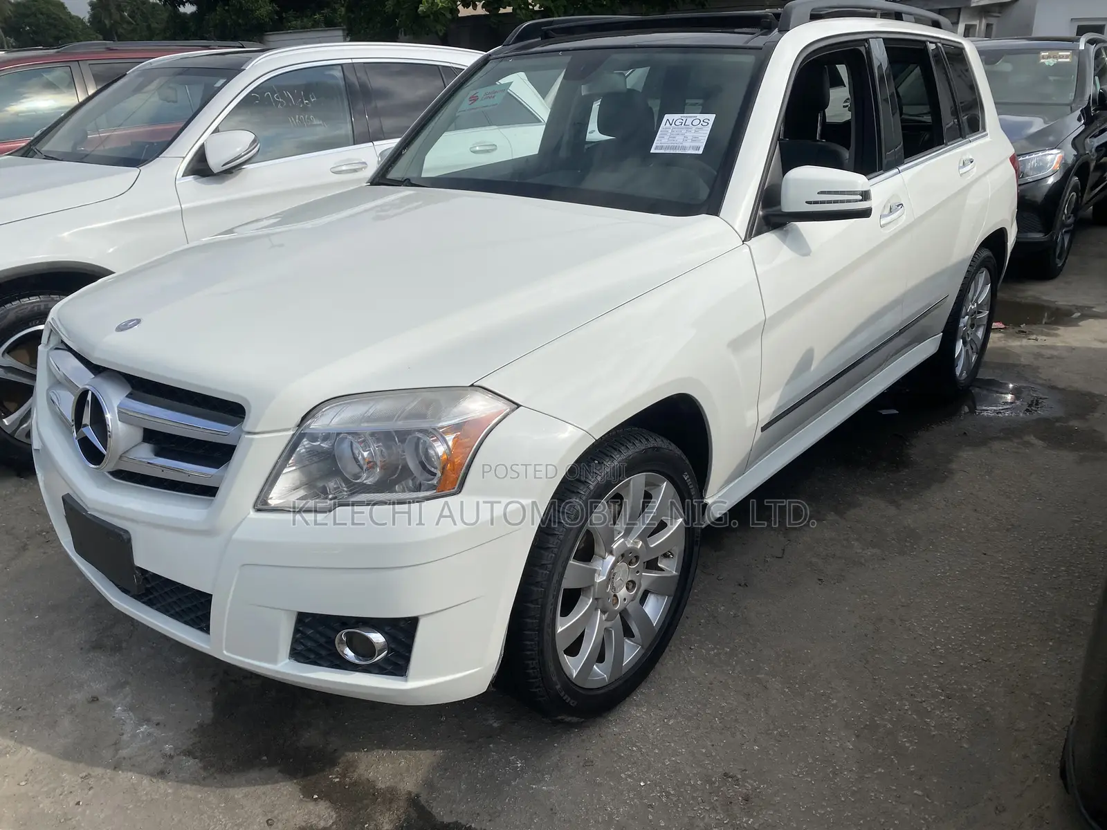 Mercedes-Benz GLK-Class 350 4MATIC 2012 White