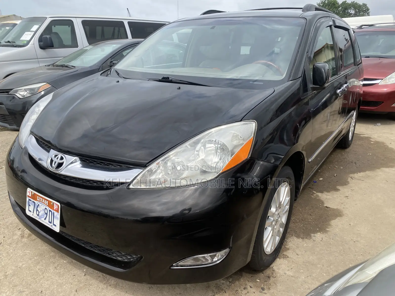 Toyota Sienna XLE Limited 2008 Black