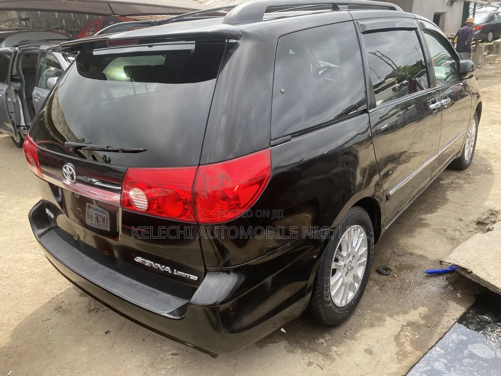 Toyota Sienna XLE Limited 2008 Black
