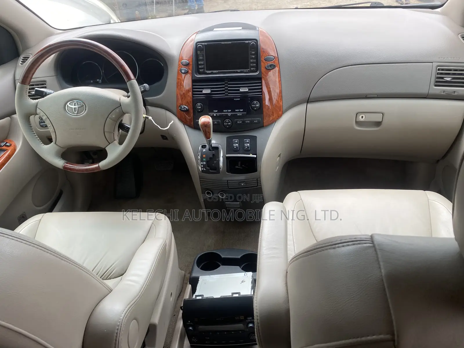 Toyota Sienna XLE Limited 2008 Black