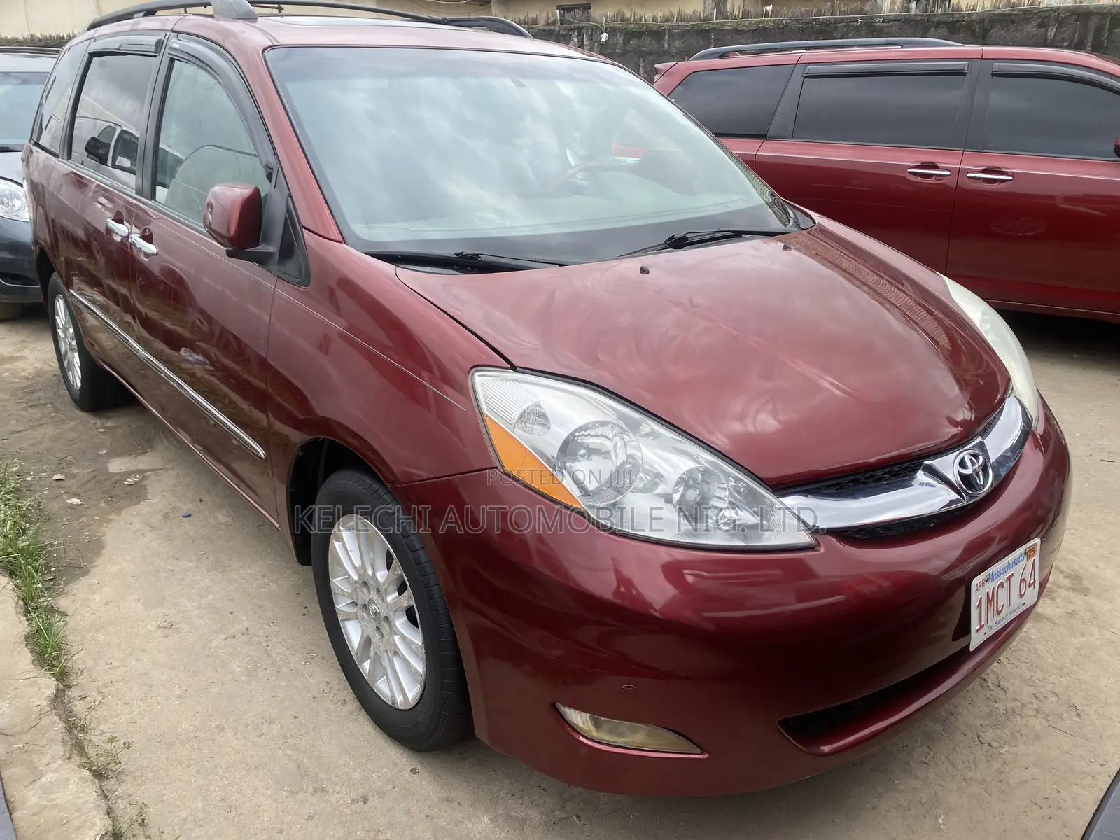 Toyota Sienna Limited 7 Passenger 2010 Red