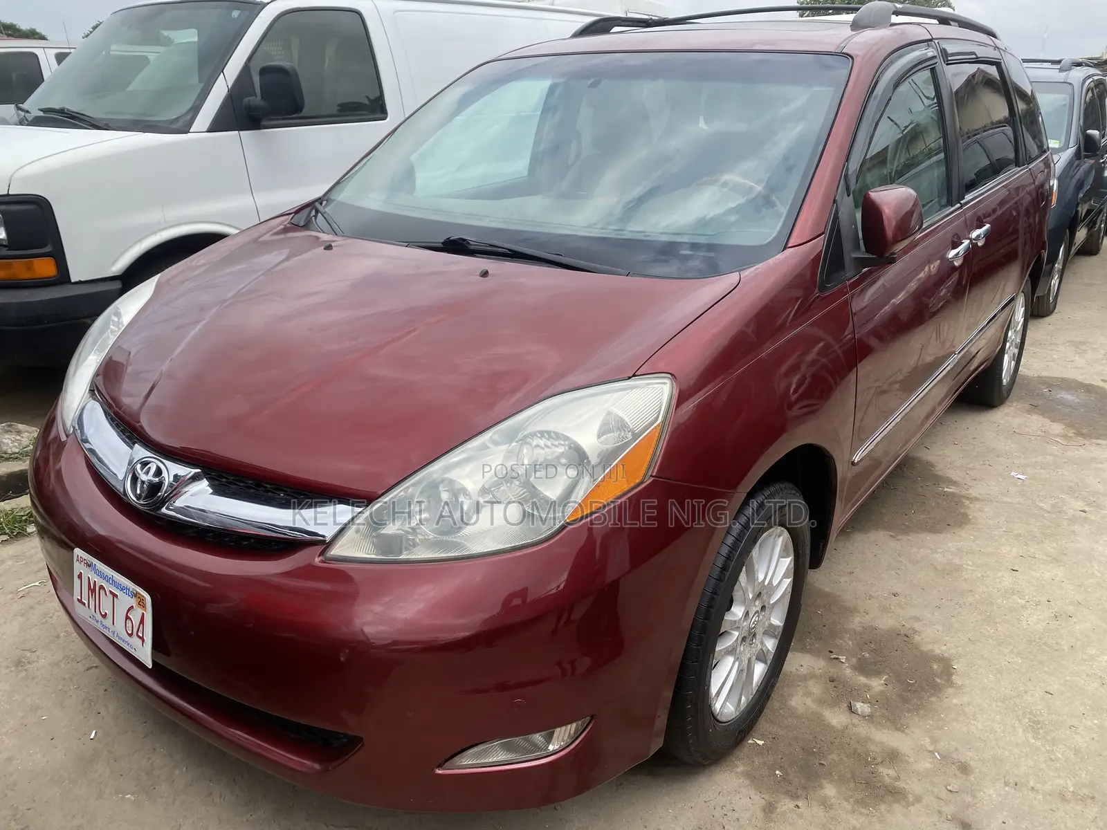 Toyota Sienna Limited 7 Passenger 2010 Red