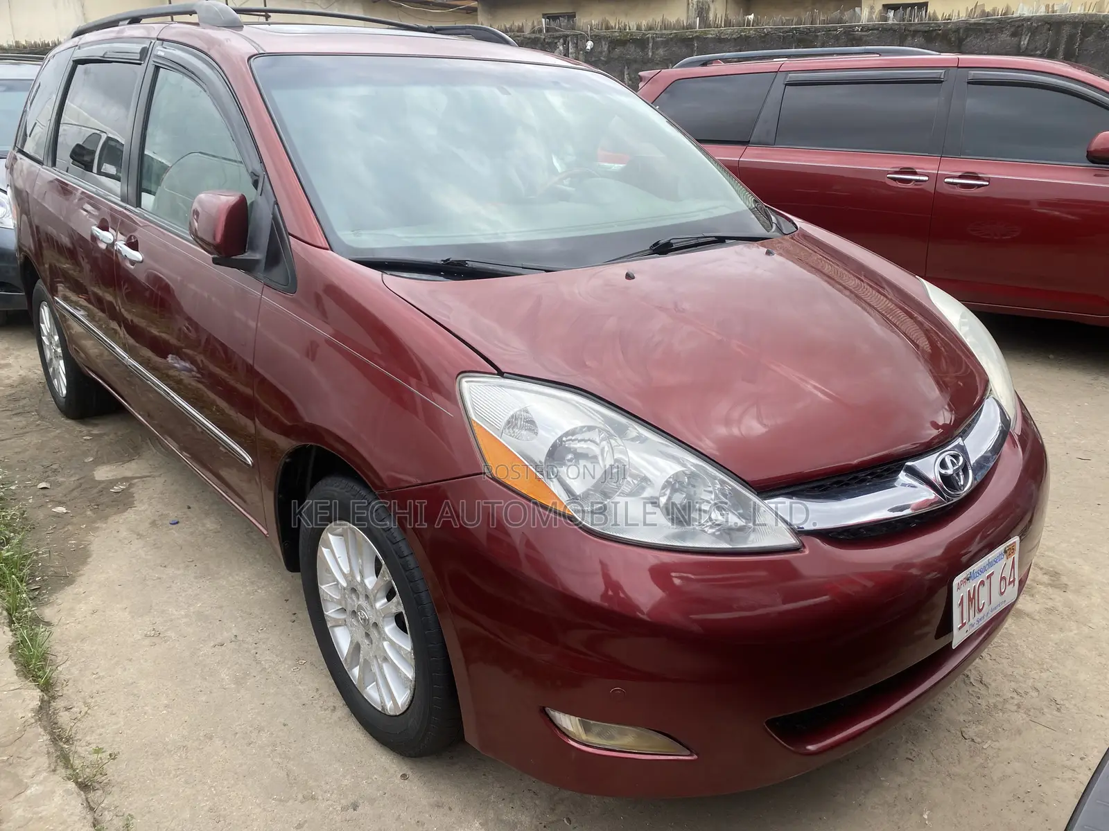 Toyota Sienna Limited 7 Passenger 2010 Red