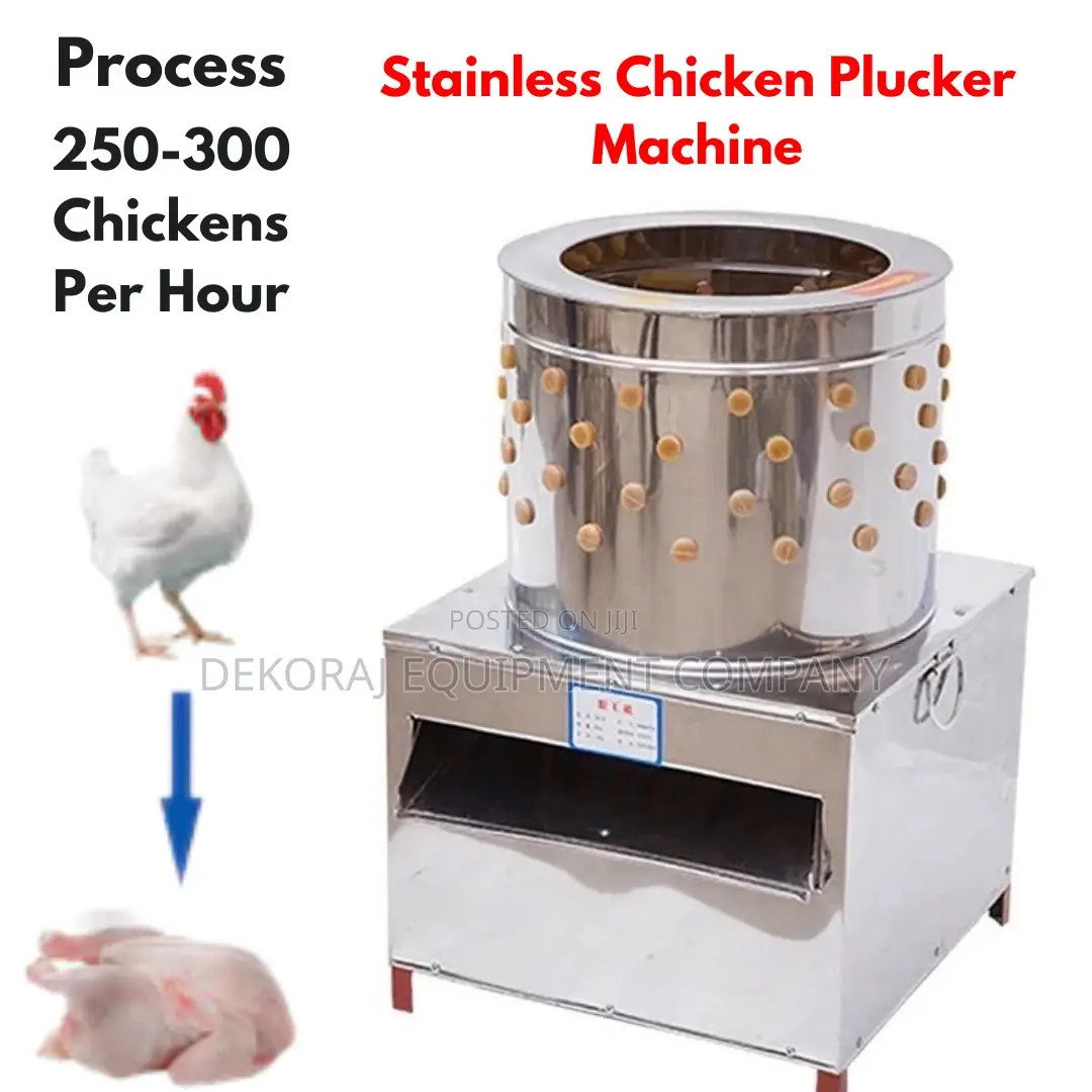 Innovative 300 Per Hour Chicken Plucker Machine Technology