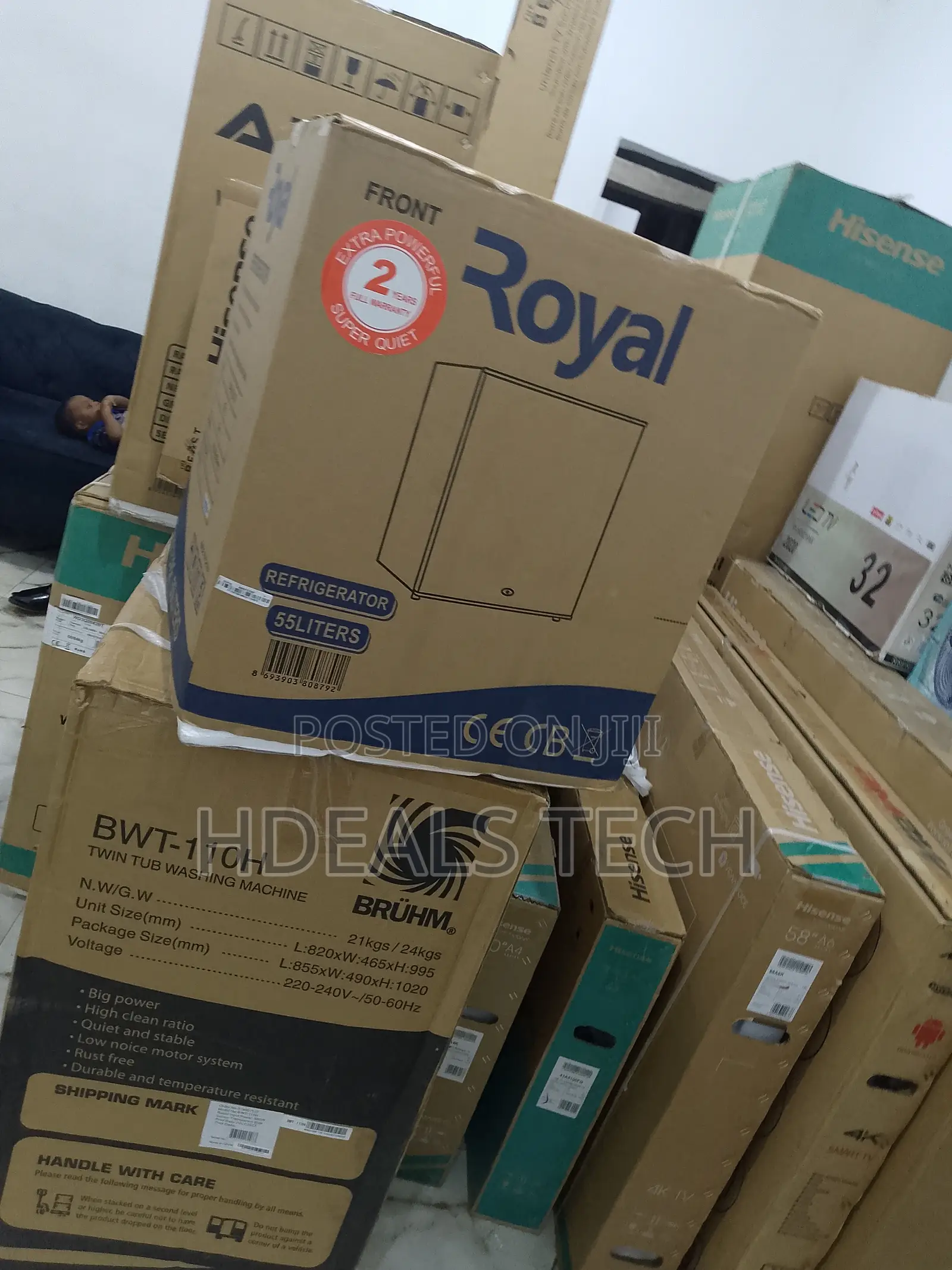 Strongly Royal Refrigerator 55L Bed Side