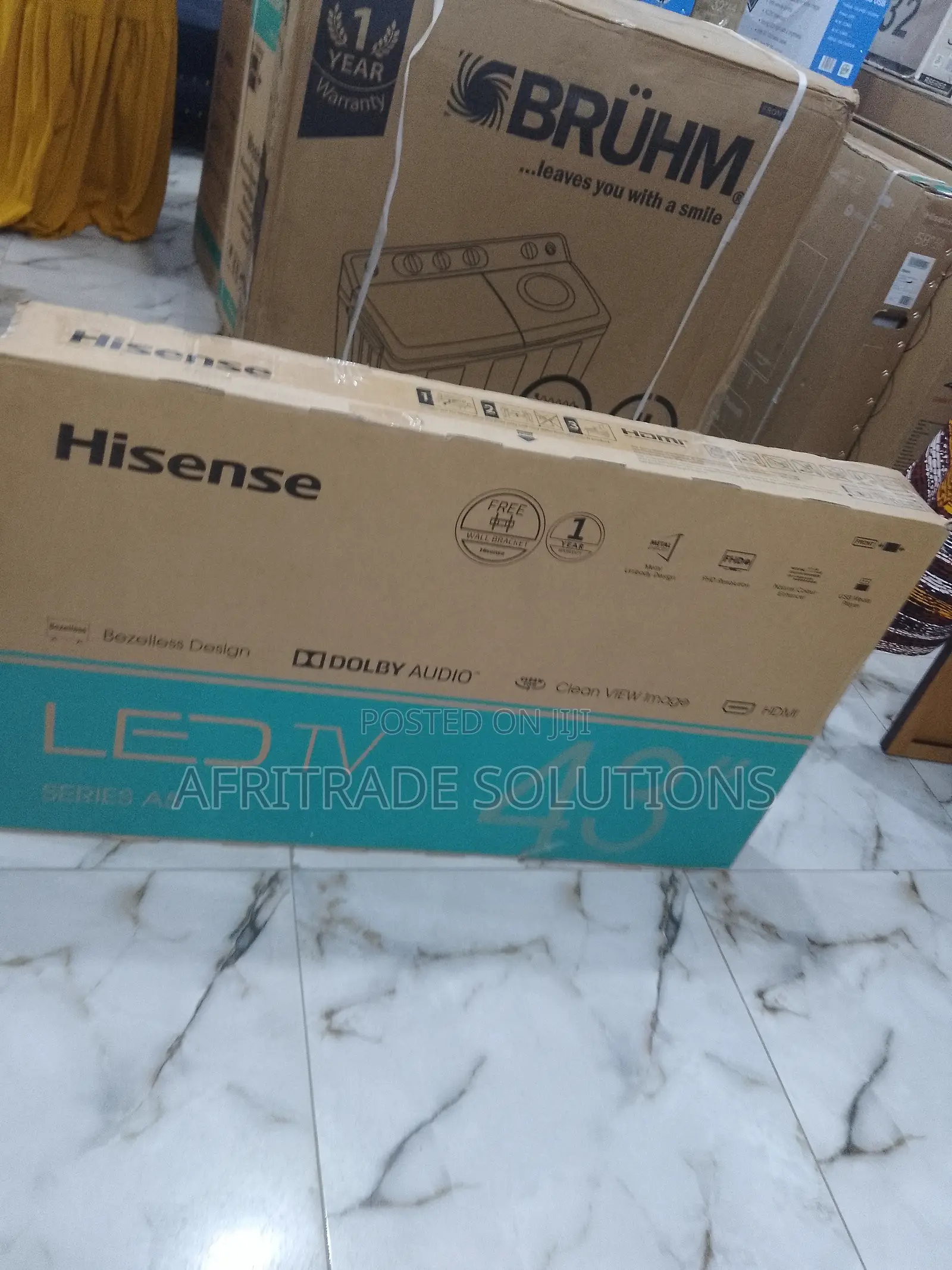 43 Inches Hisense A5series TV With Free Wall Bracket