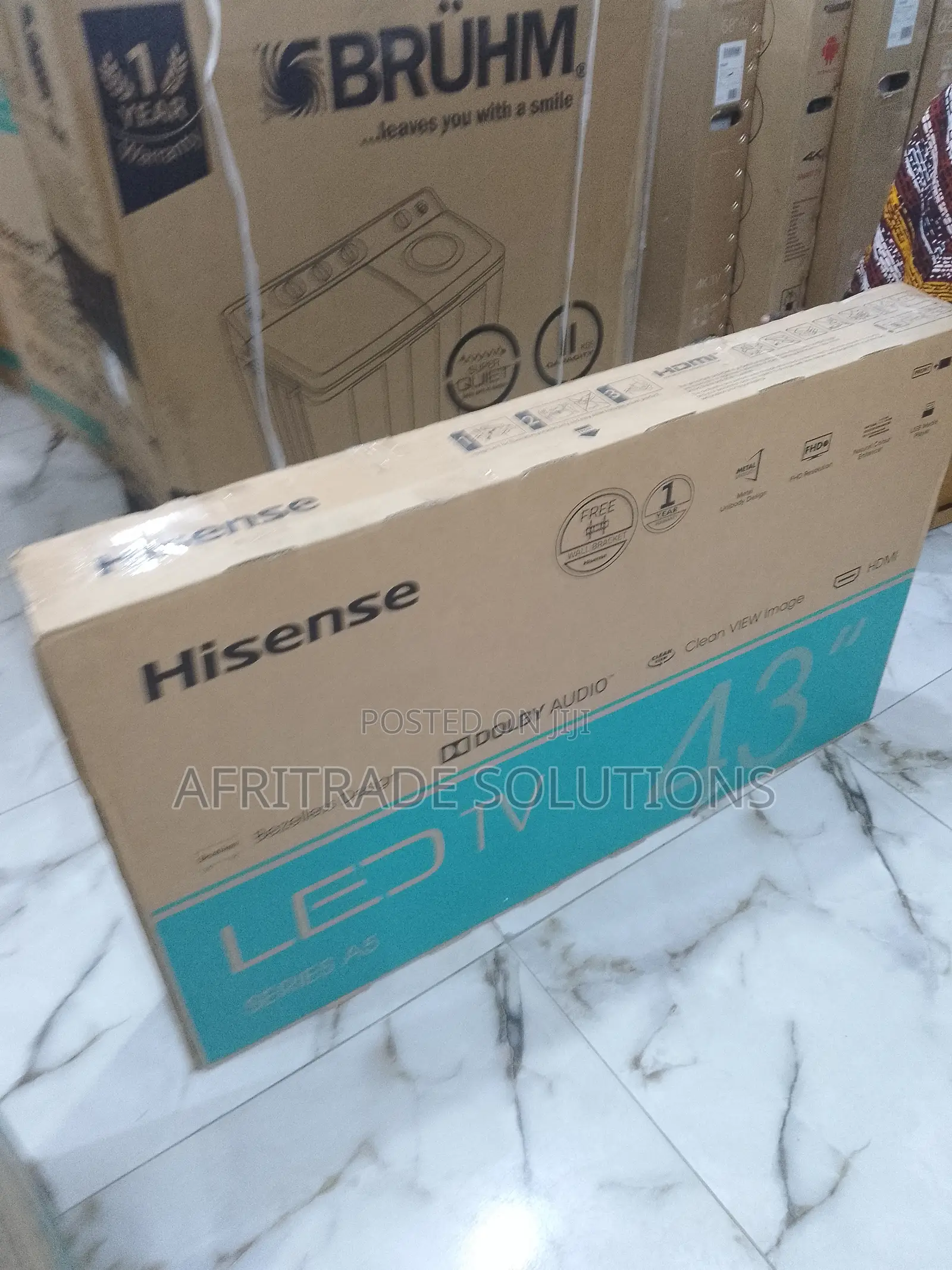 43 Inches Hisense A5series Tv- Clean View Image