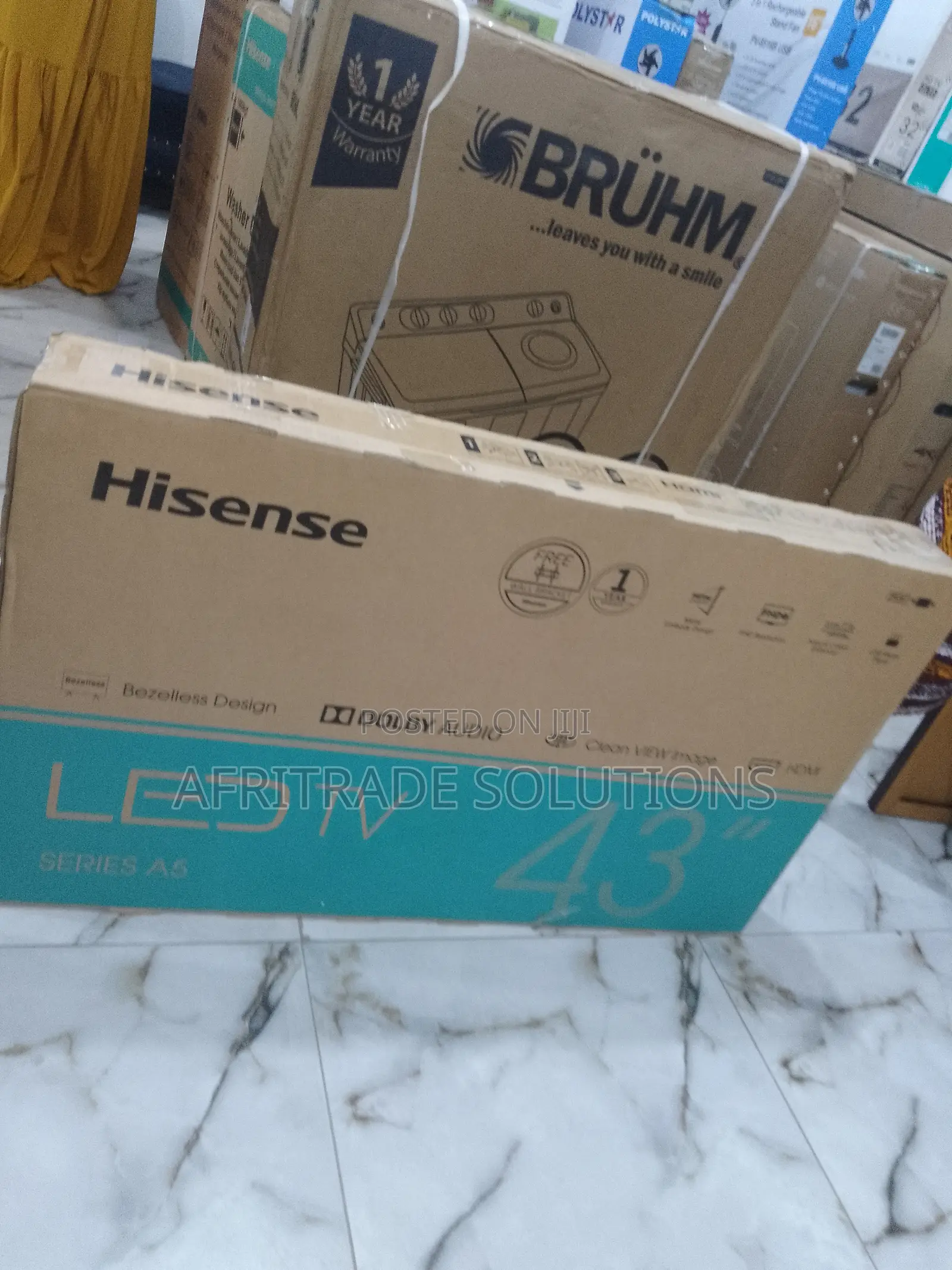 43 Inches Hisense A5series Tv- Clean View Image