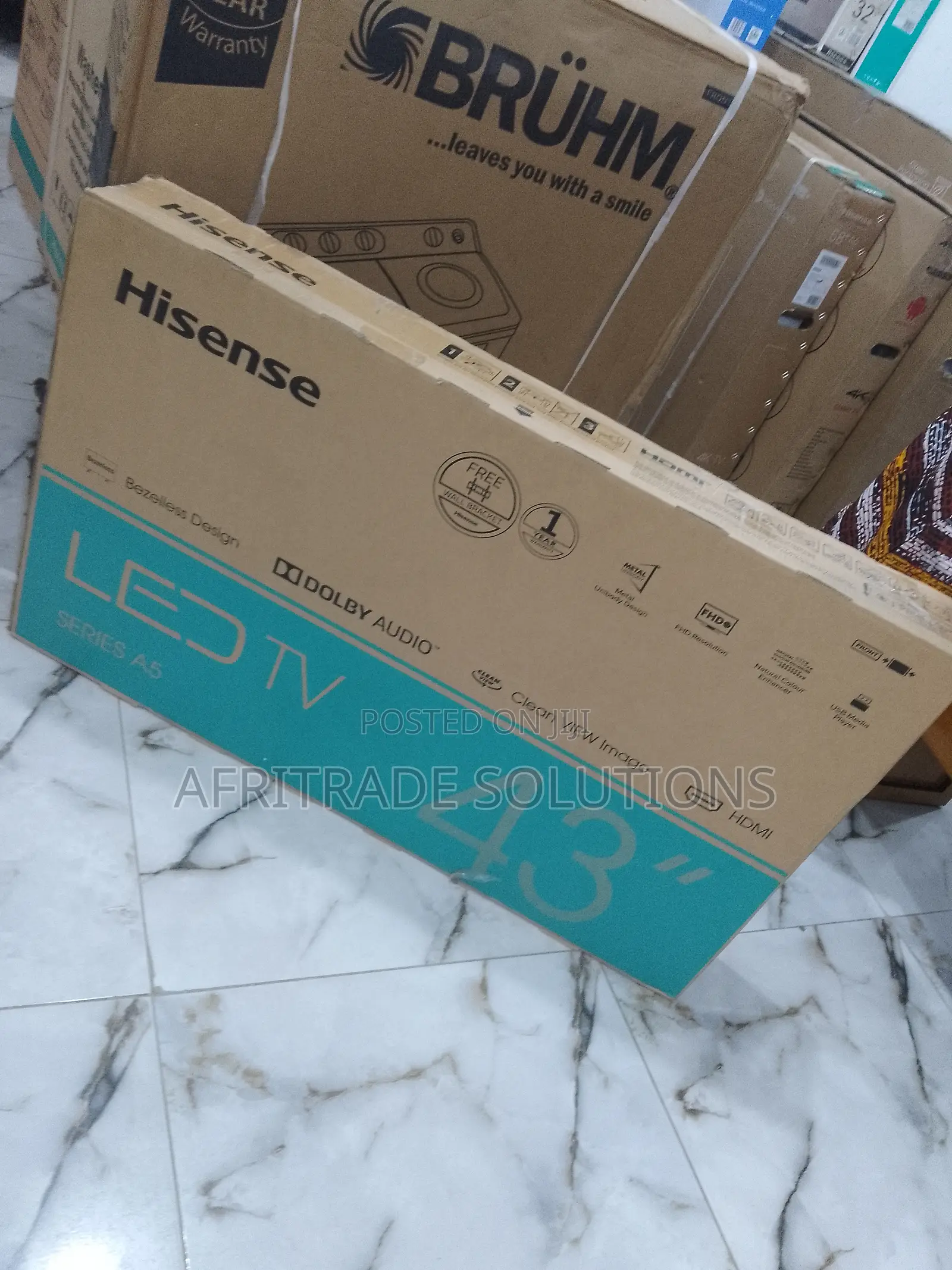 Hisense 43" A5series TV With Clean View