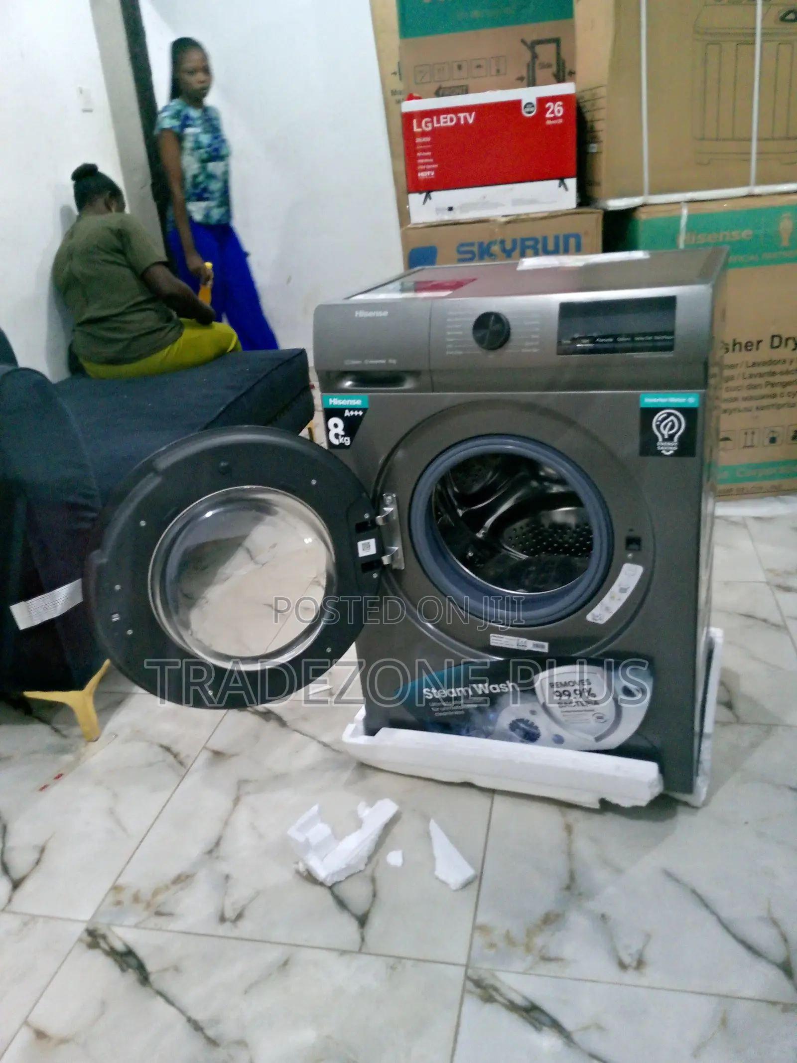 Long Lasting Hisense 8kg Washing Machine Wfqp8014t