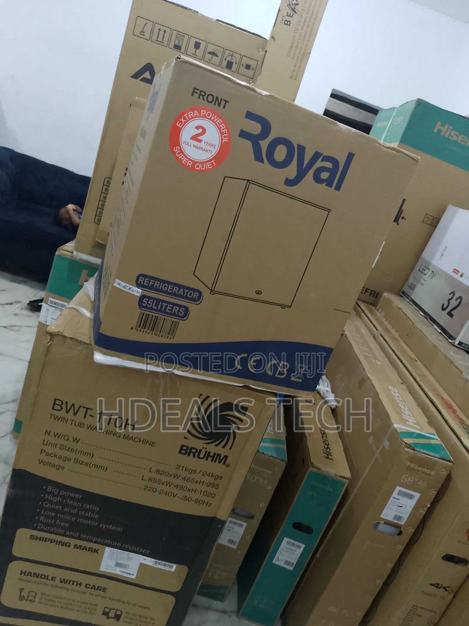 Quality Royal Bed Side Refrigerator 55 Litres
