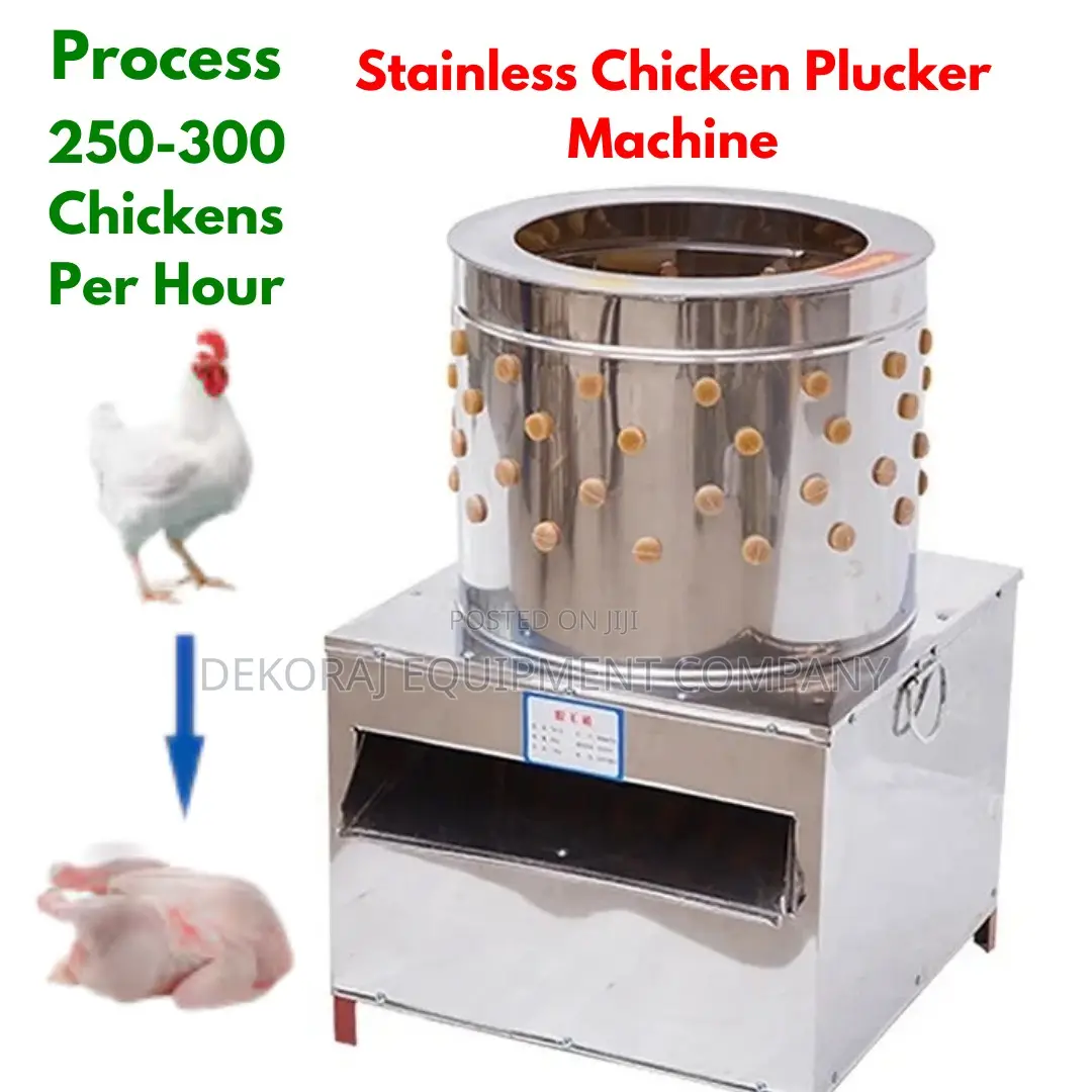 300 Per Hour High-Performance Chicken Plucker Machine