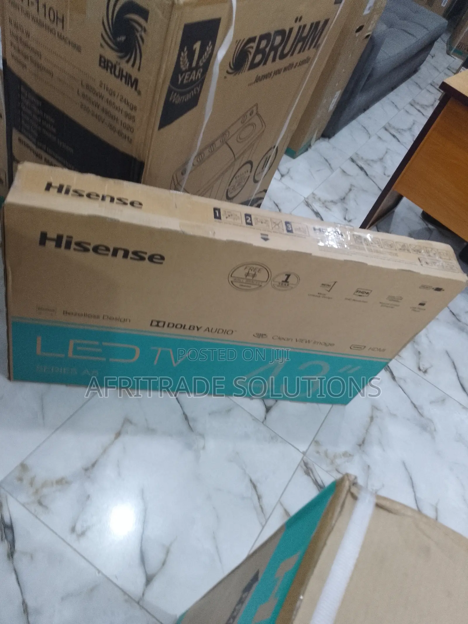 Brand New Hisense 43" LED TV A5series