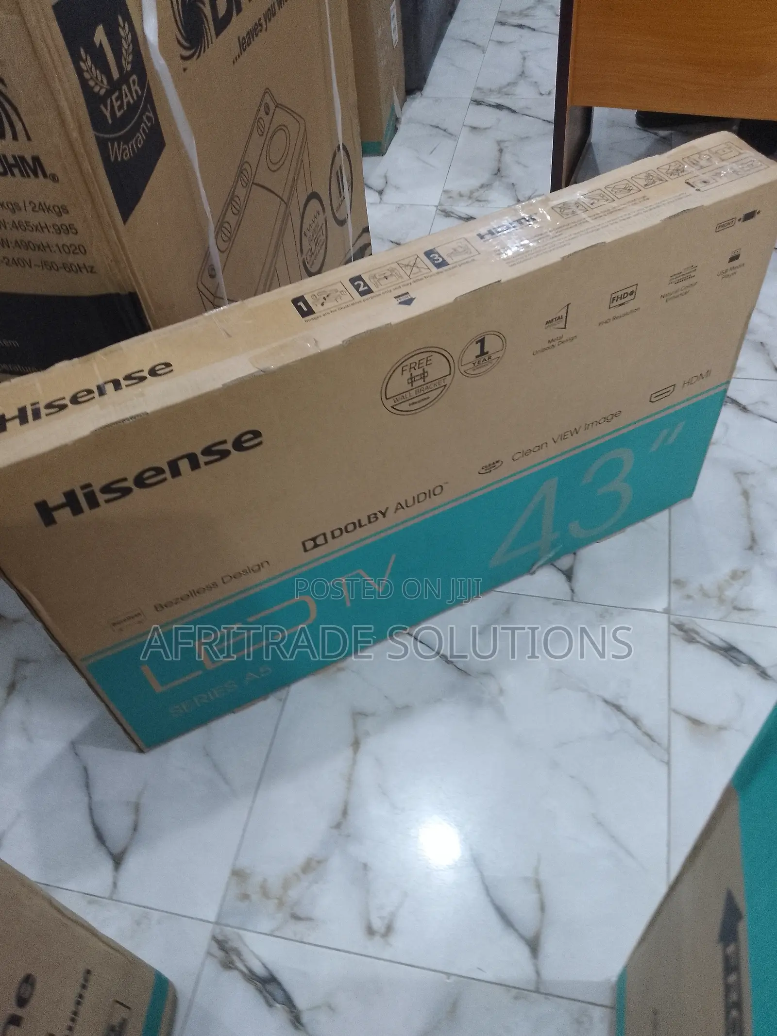 Brand New Hisense 43" LED TV A5series
