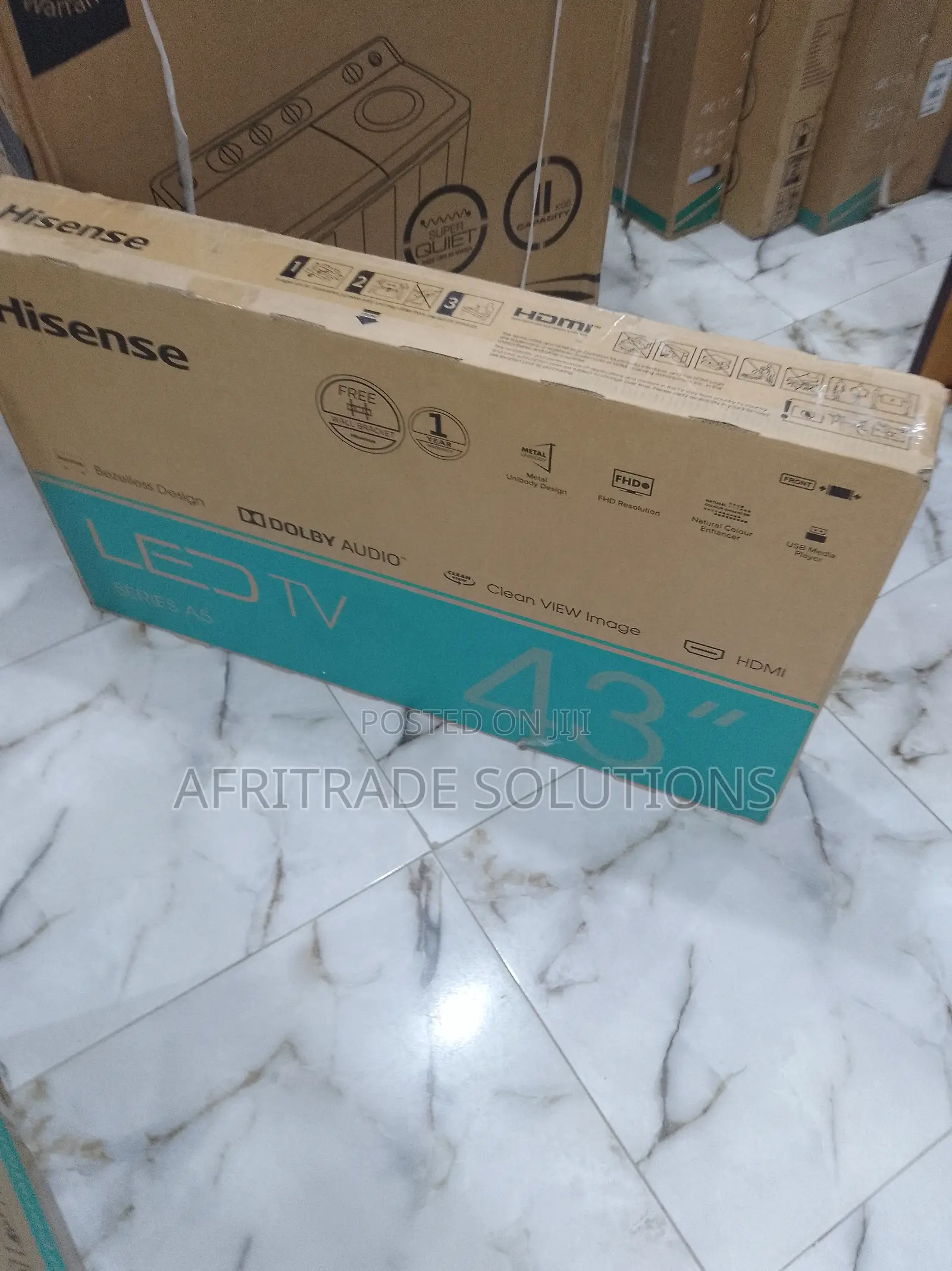 Quality Hisense 43" LED TV A5series