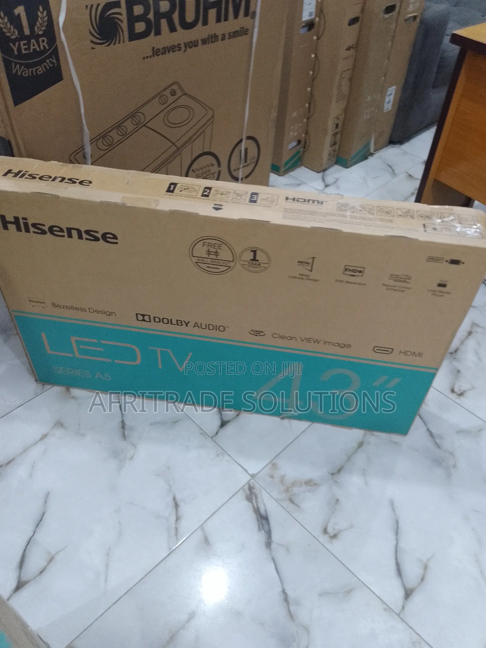 Quality Hisense 43" LED TV A5series