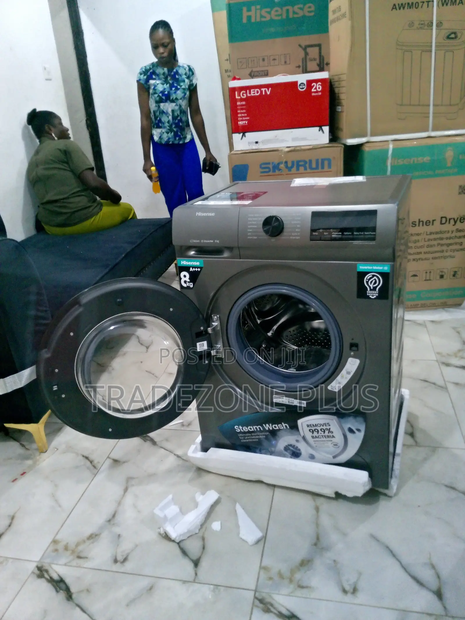 Long Lasting Wfqp8014t Hisense 8kg Front Load Washer