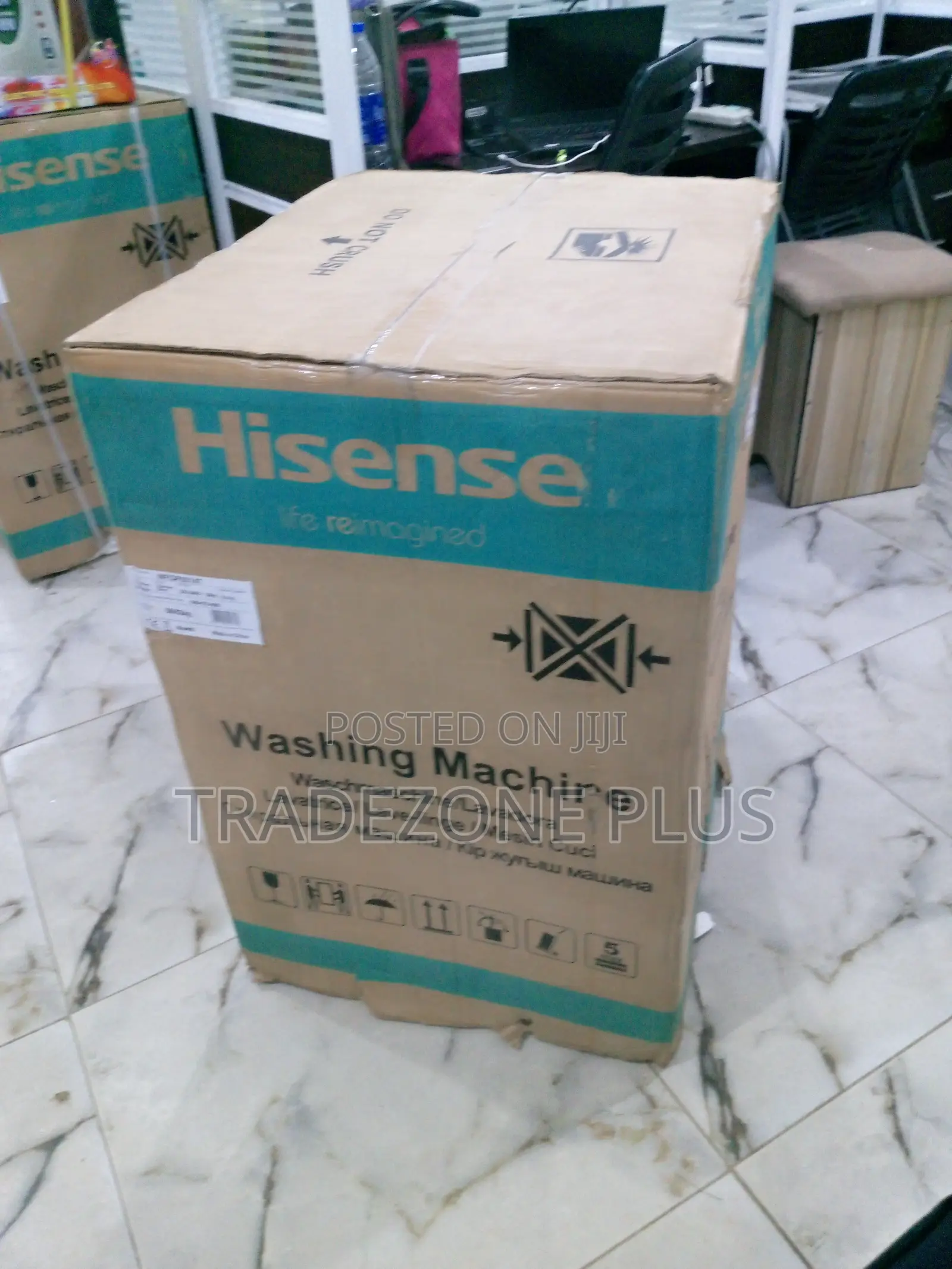 Long Lasting Hisense Automatic Wash and Spin Wfqp8014t