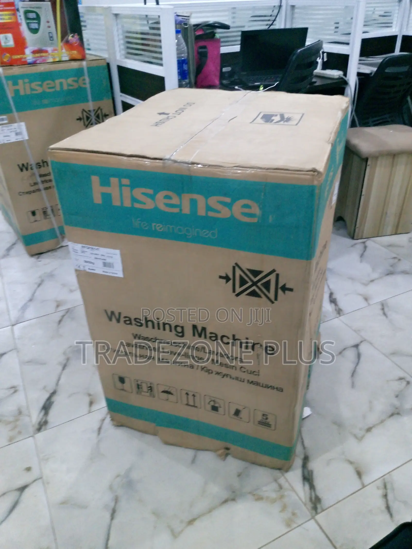 Long Lasting Inverter Washer 8kg Hisense Wfqp8014t