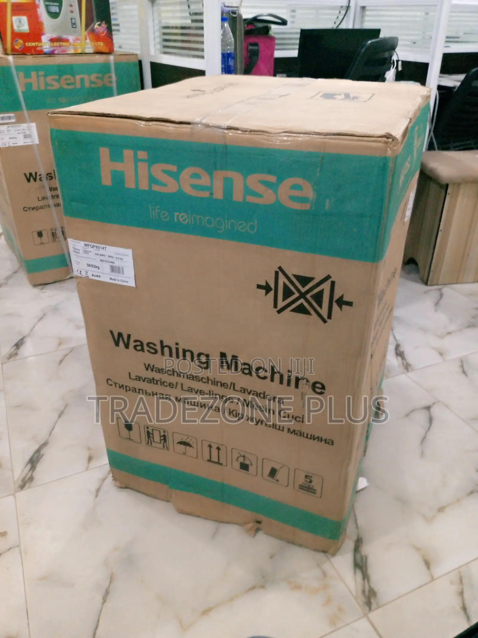 Dependable Hisense 8kg Wash and Spin Washing Machine