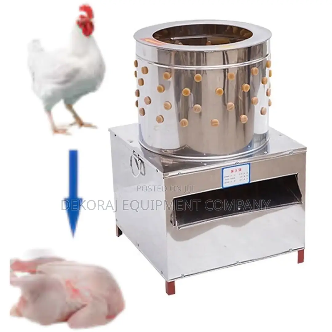 User-Friendly 300 Per Hour Chicken Plucker Machine