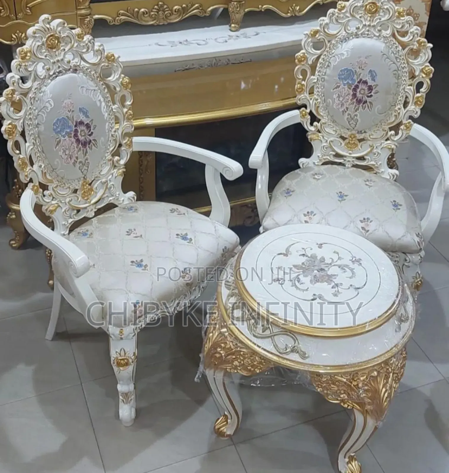 Brand New and Imported Chairs and Table