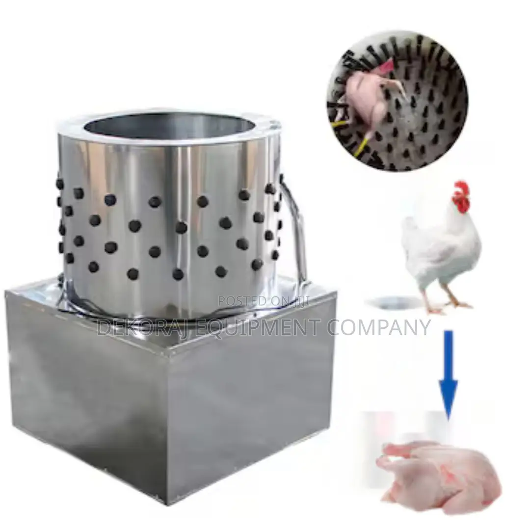 High-Speed Performance 300 Per Hour Chicken Plucker Machine