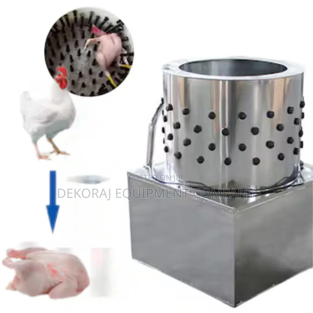 Durable 300/Hour Chicken Defeathering Machine for Farm Use