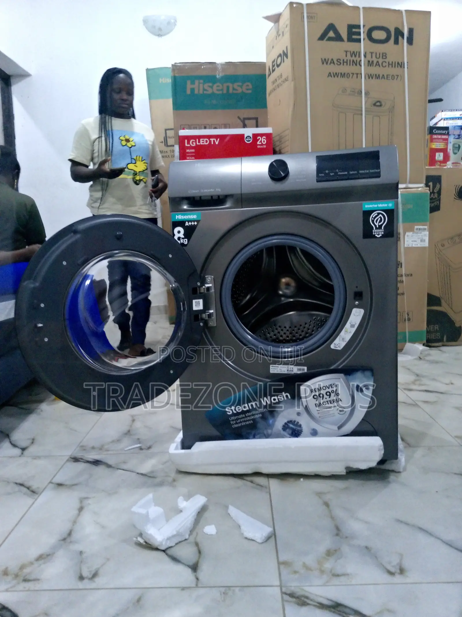 Dependable Wfqp8014t 8kg Font Load Washer