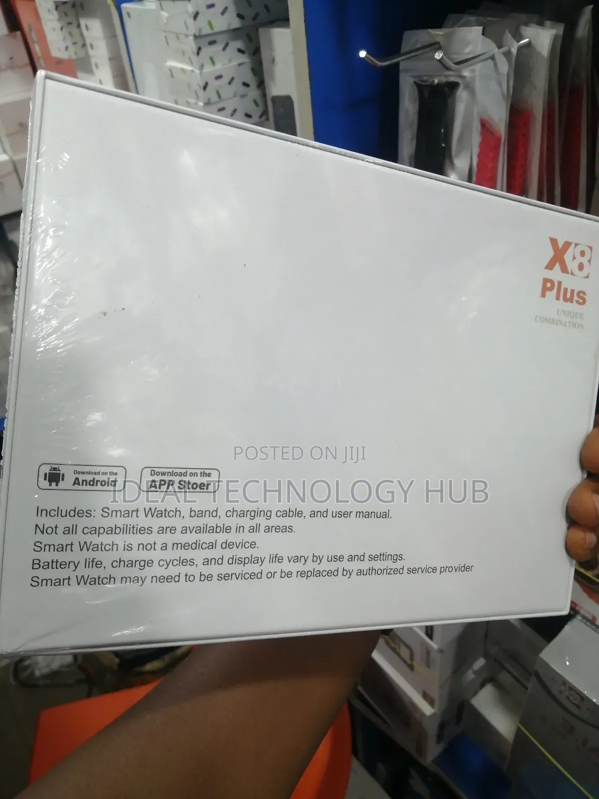X8 Plus Smartwatch Combination With Phone