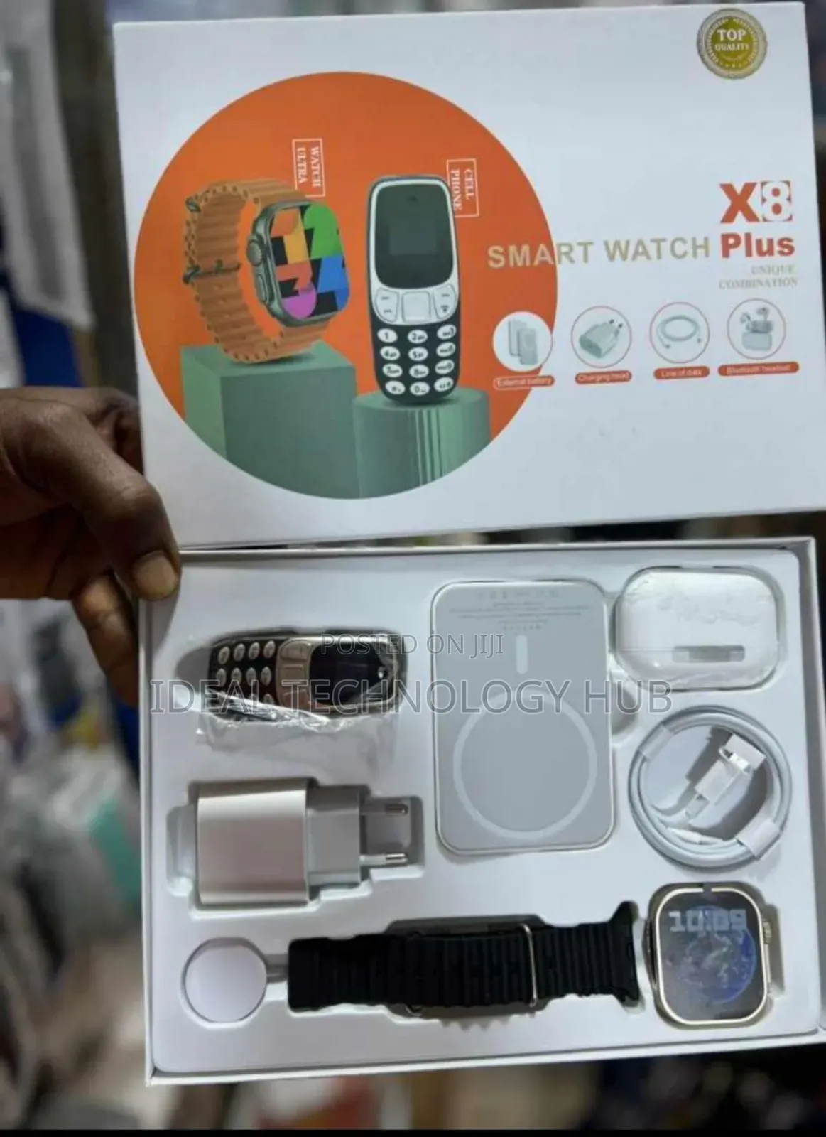 X8 Plus Smartwatch Combination With Phone