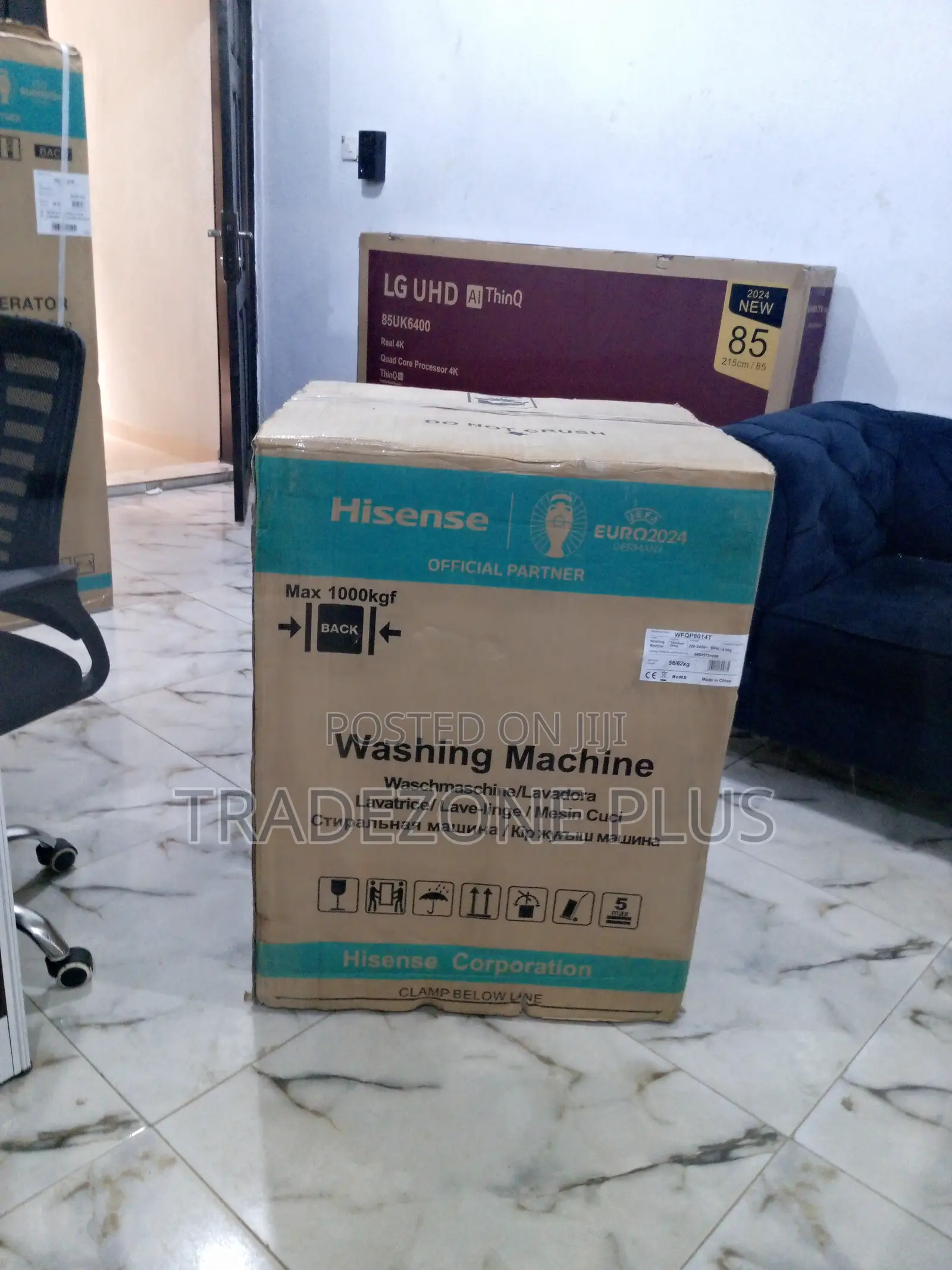 Dependable Hisense Wfqp8014 8kg Automatic Washing Machine