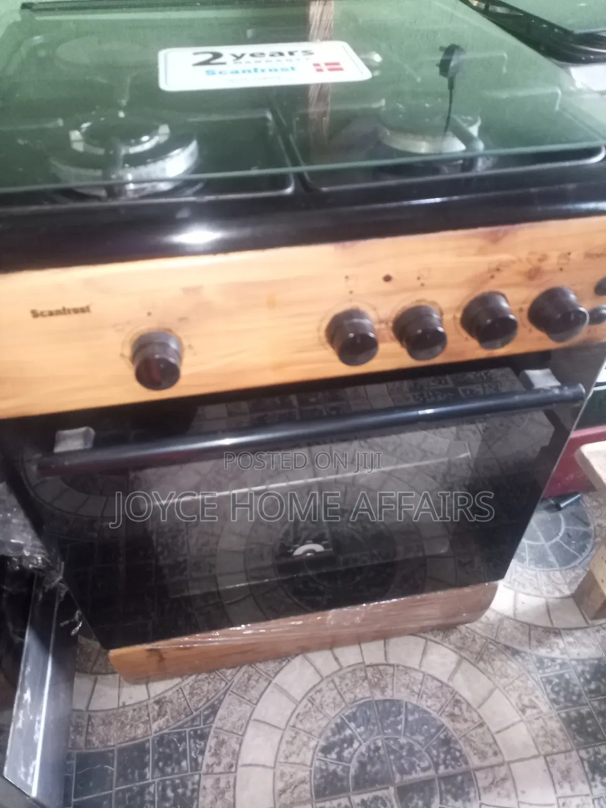 Formica Standing Gas Cooker 60 by 60