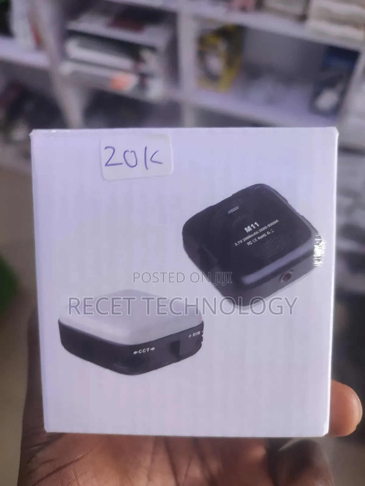 Clip-on LED Light Photos and Video for Phone/Laptop