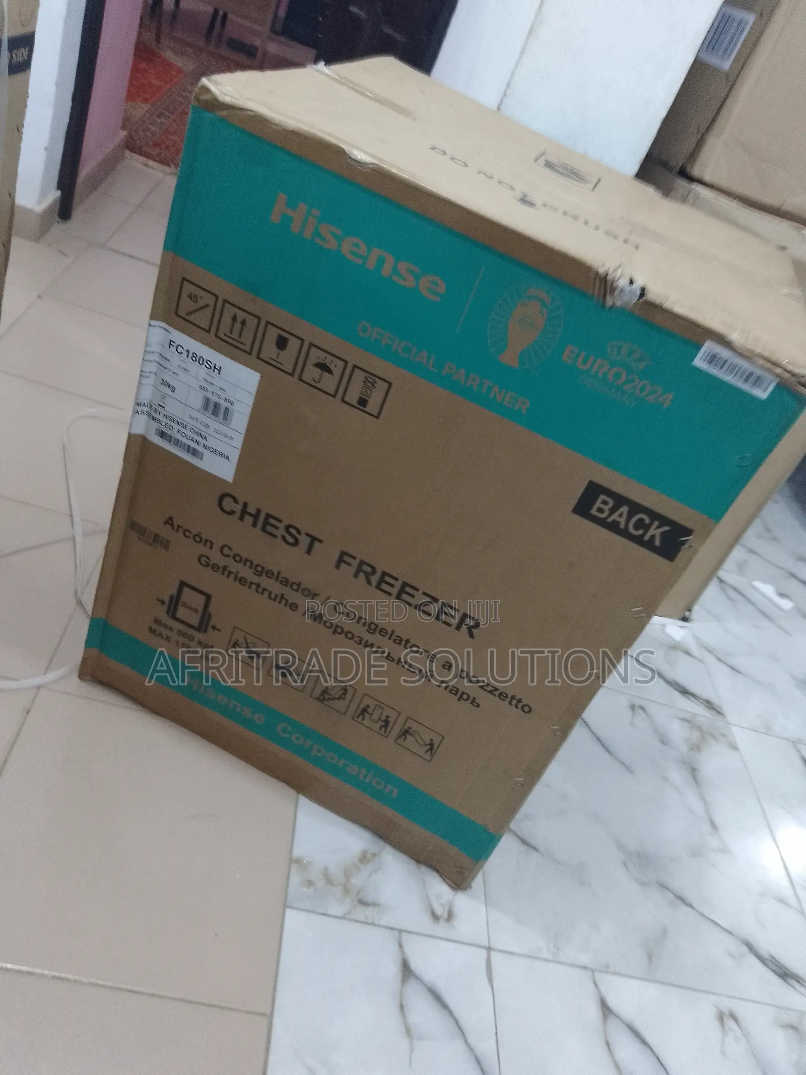 142 Liters Hisense Chest Freezer- Single Door