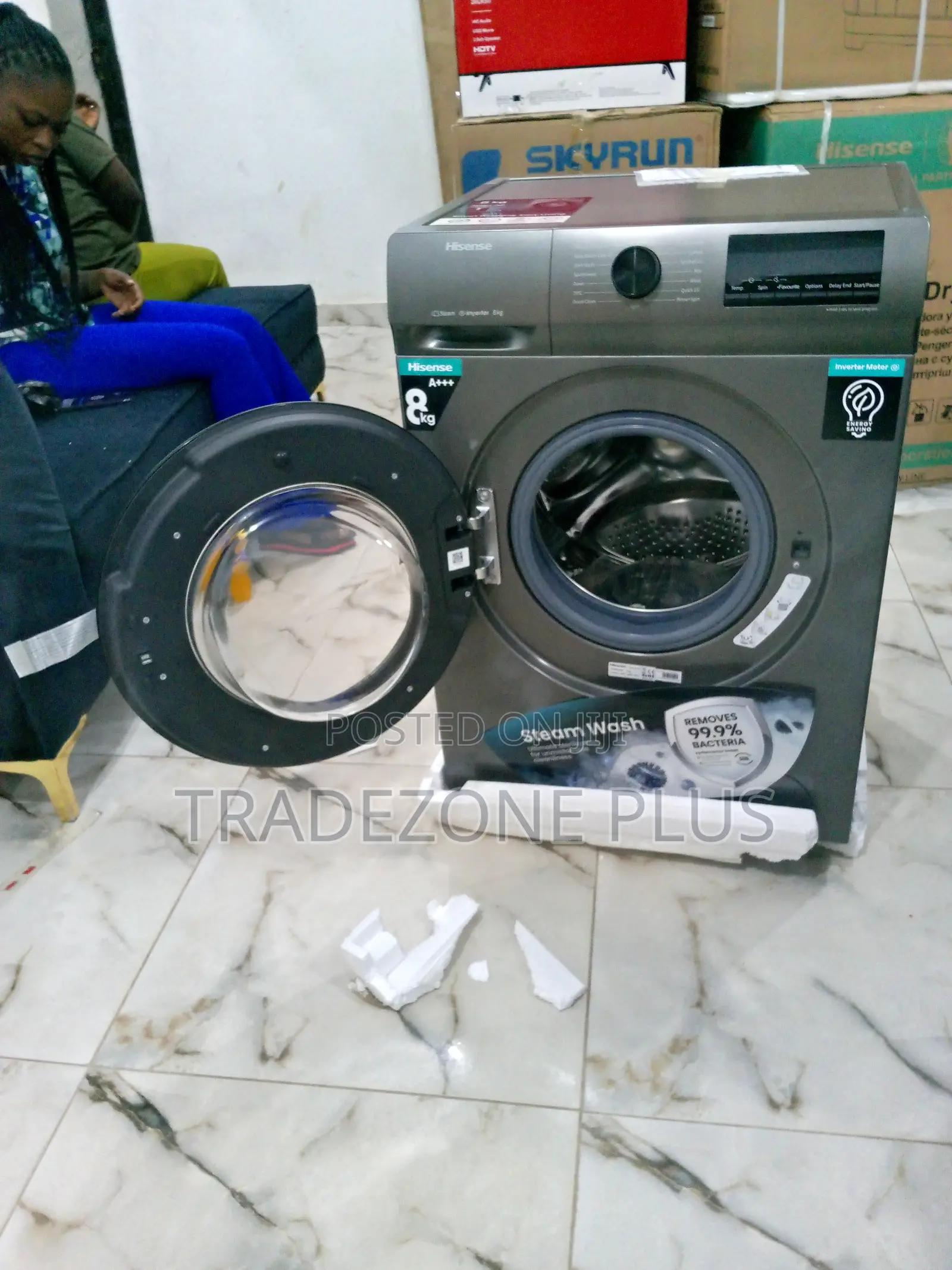 Good Quality 8kg Hisense Wash and Spin Washing Machine